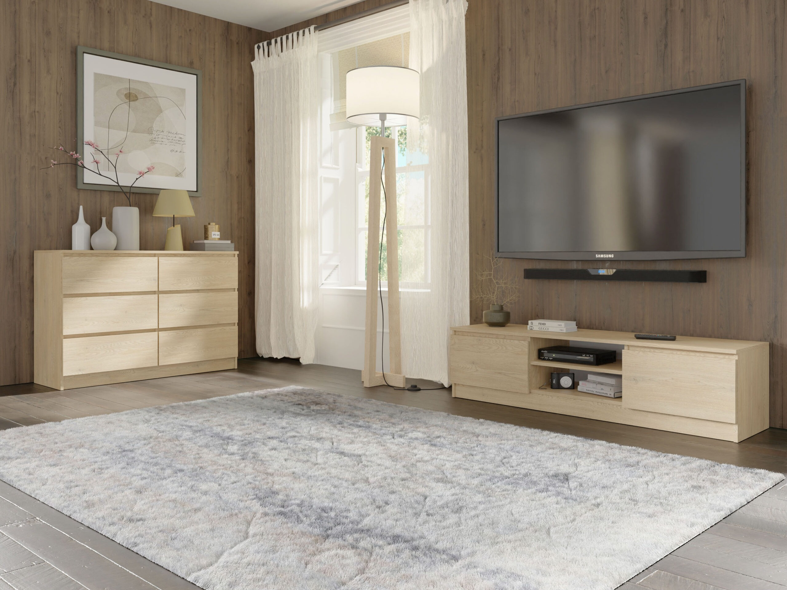 Komoda Buffalo 196 (Hrast)