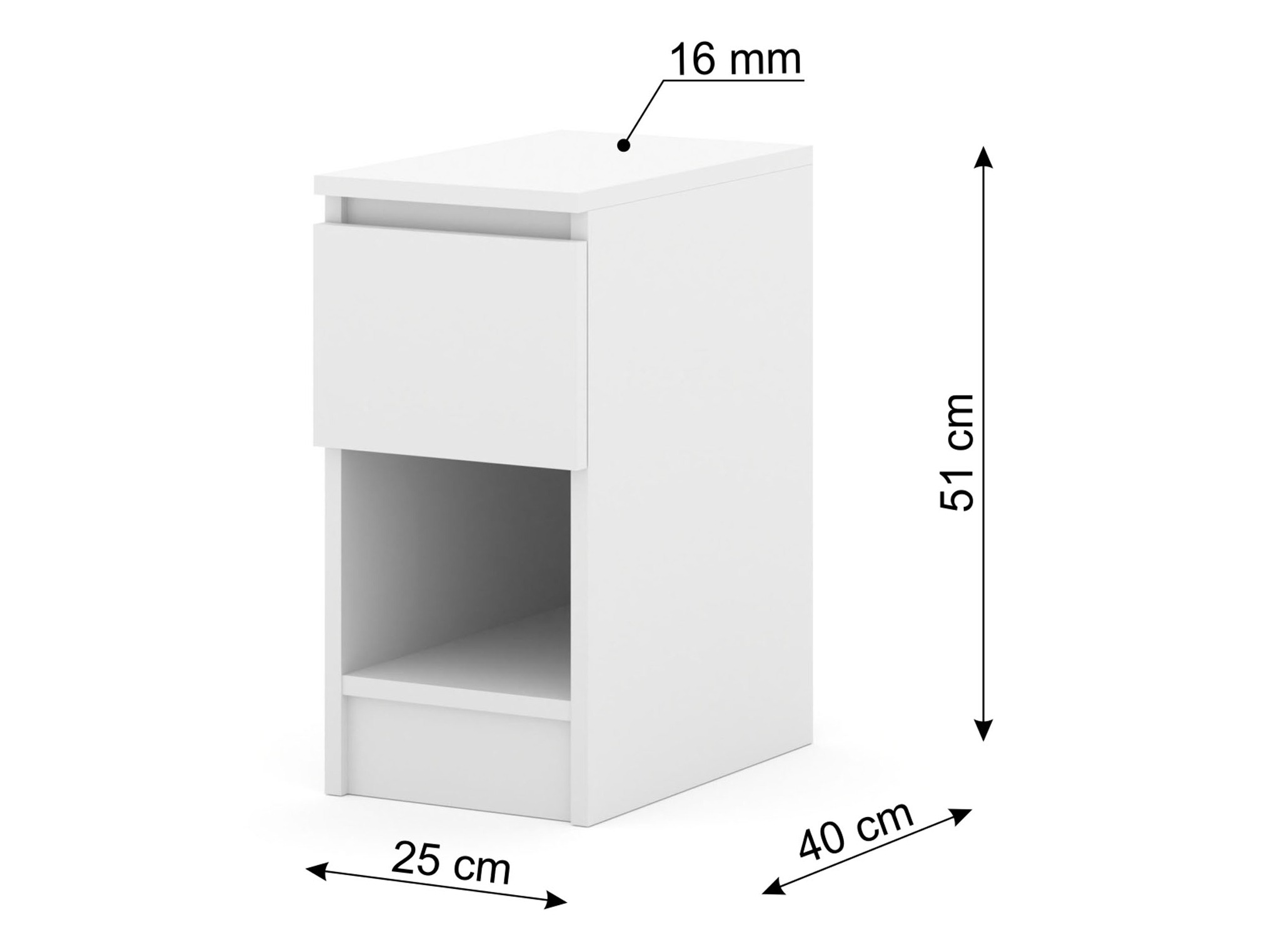 Noćni ormarić Buffalo 203