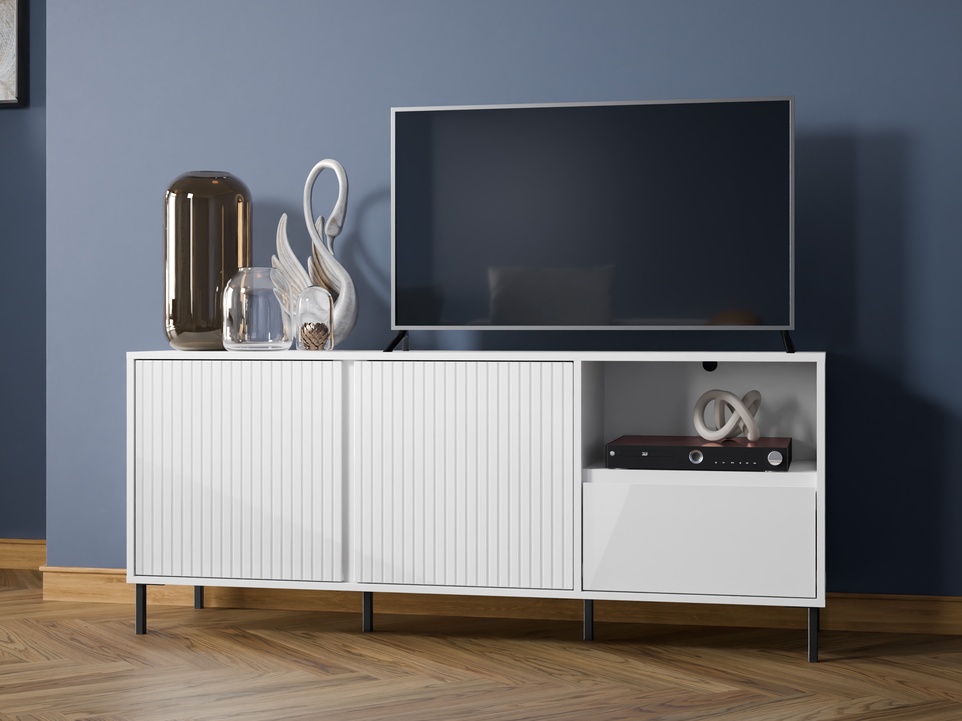 TV komoda Ruvrevi 100 (Belo)