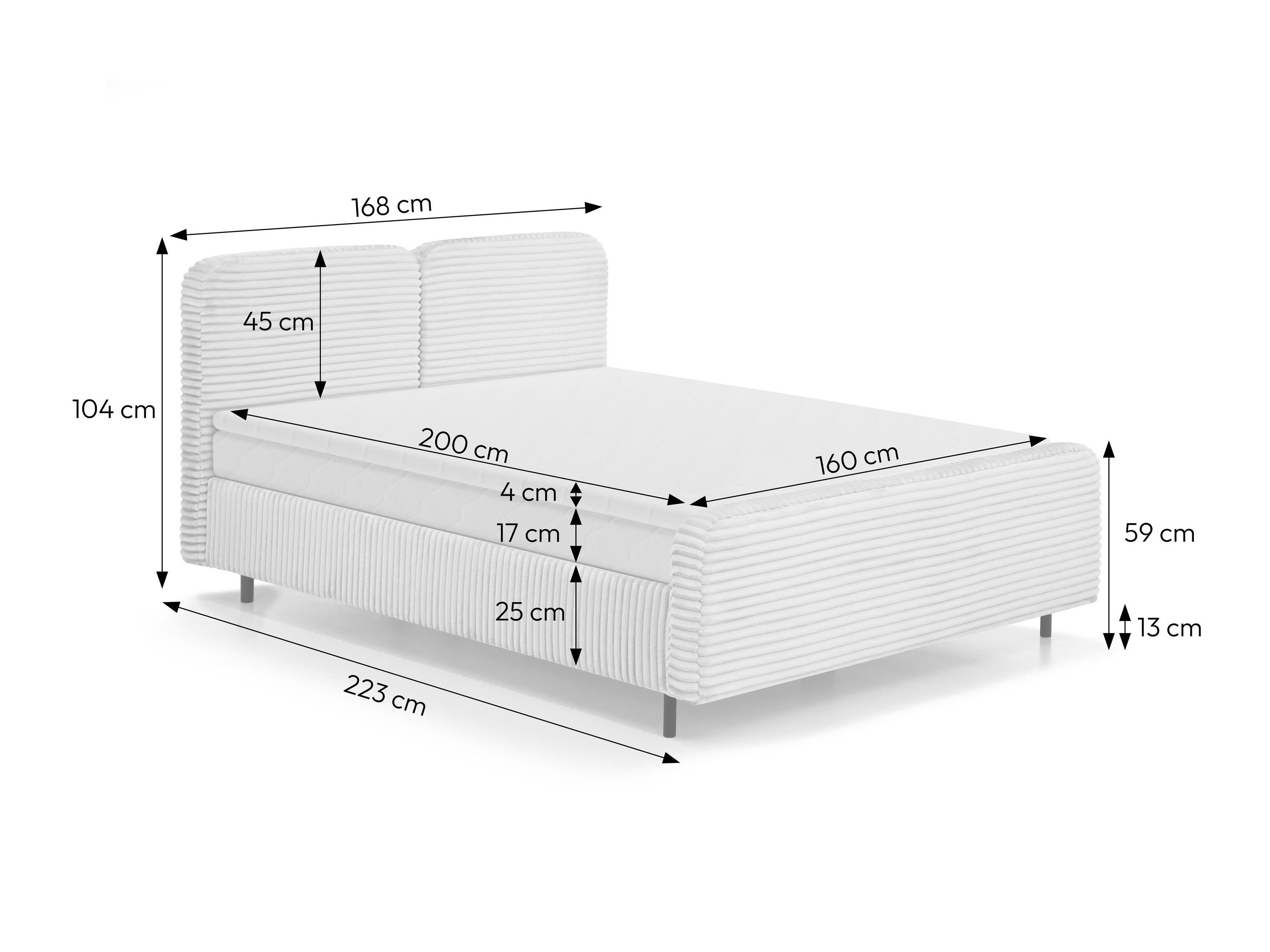 Boxspring krevet Margate 130 (Tilia 62)