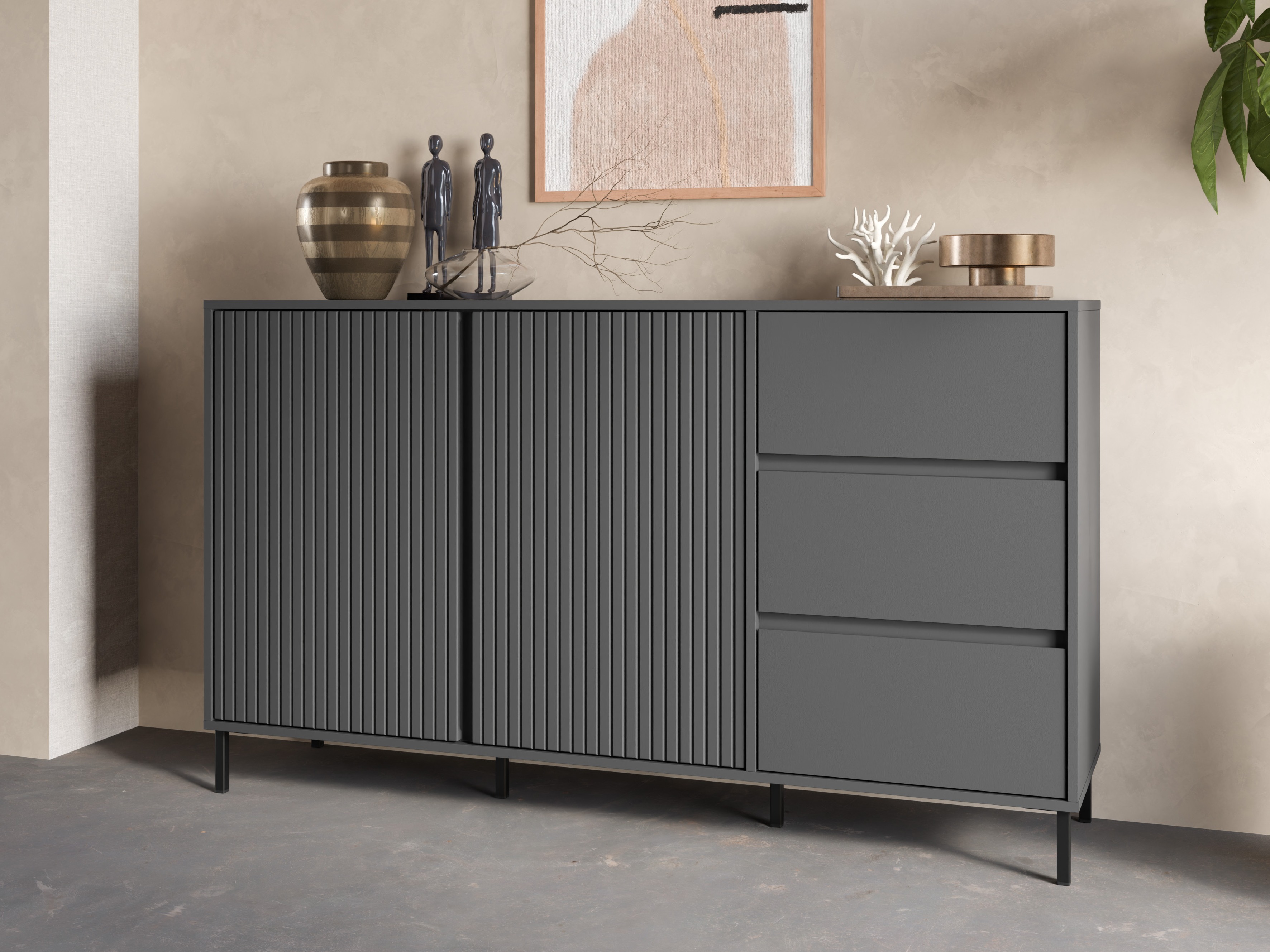 Komoda Ruvrevi 102 (Antracit)