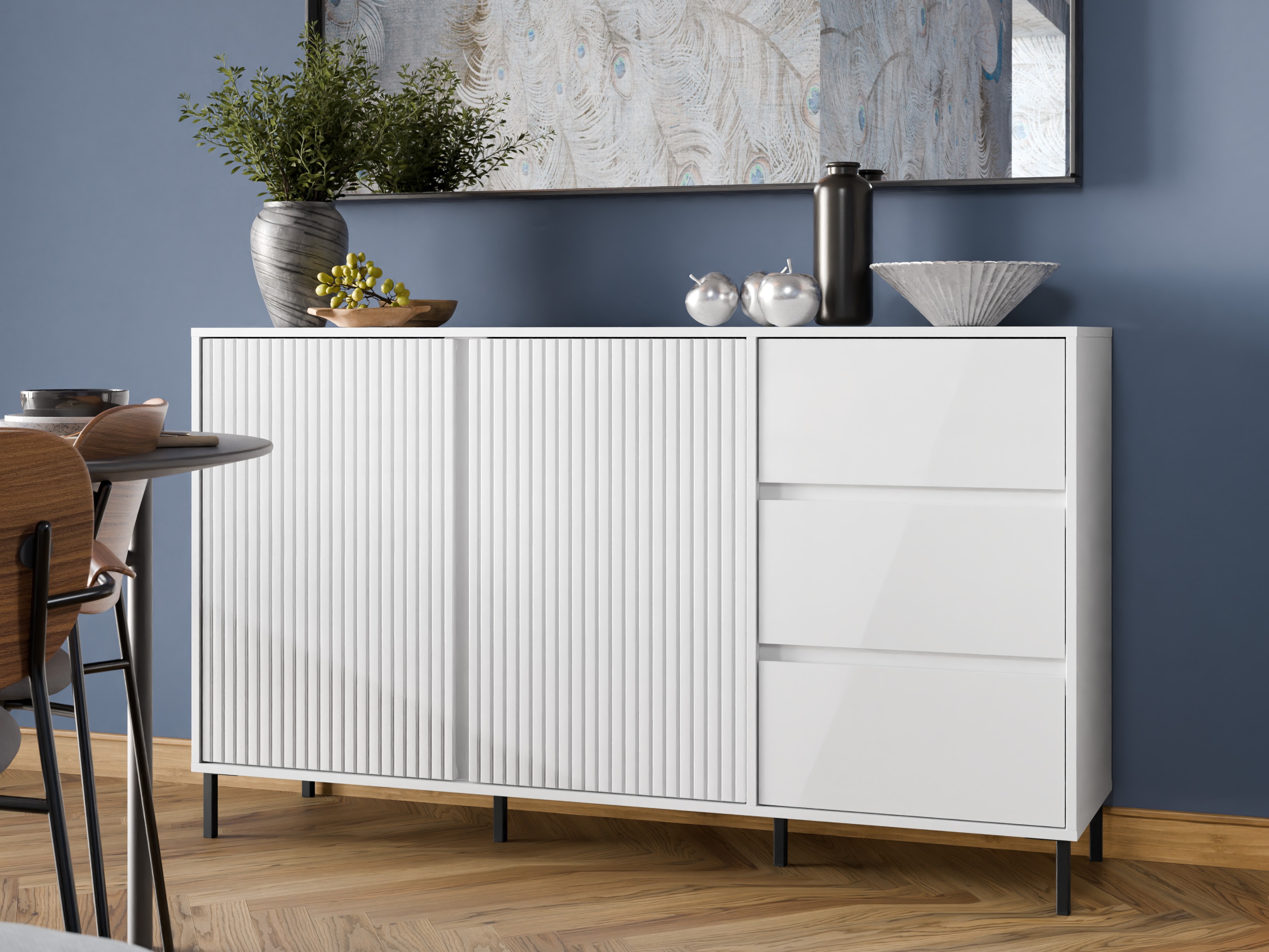 Komoda Ruvrevi 102 (Belo)