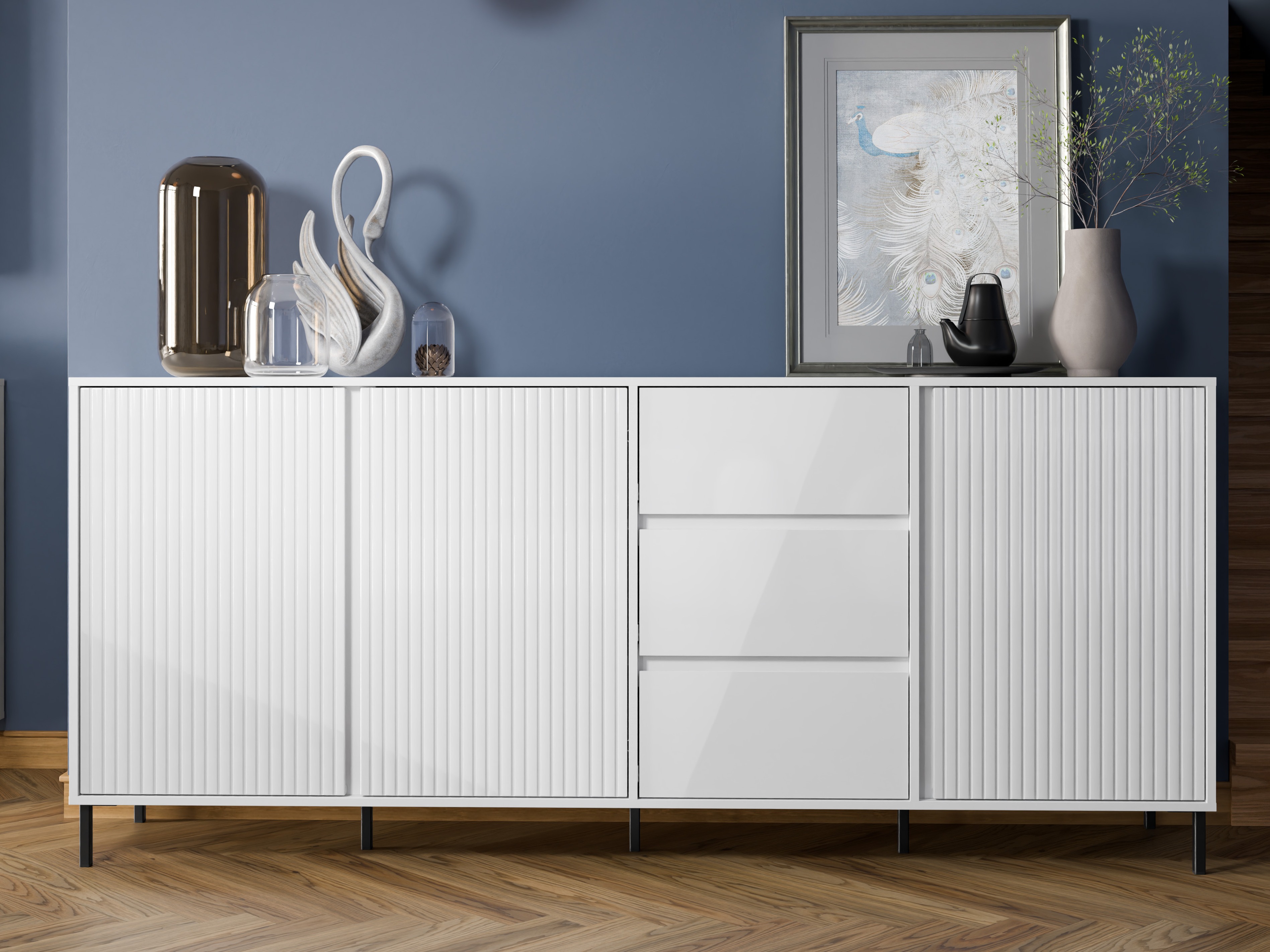 Komoda Ruvrevi 103 (Belo)