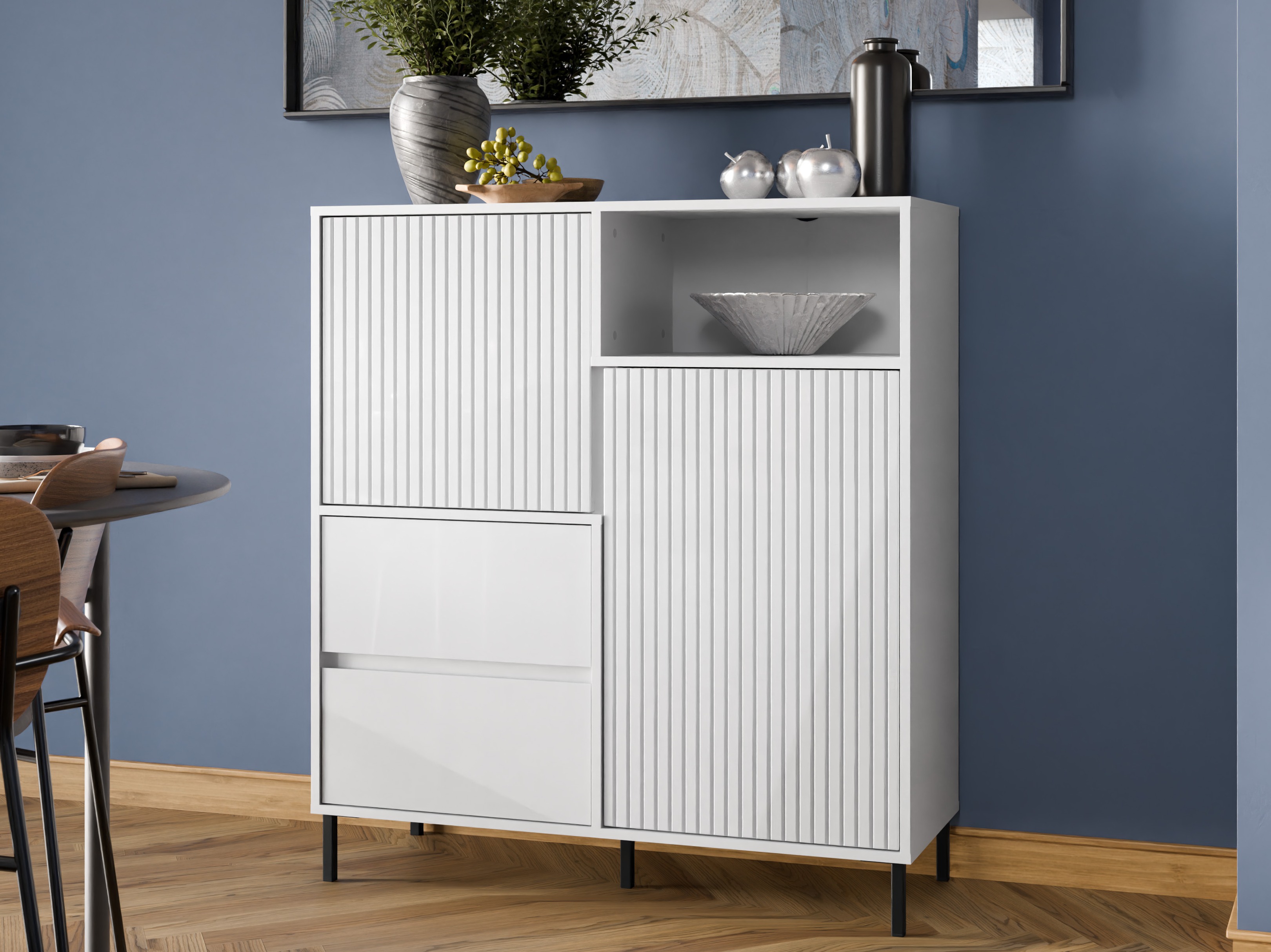 Komoda Ruvrevi 104 (Belo)