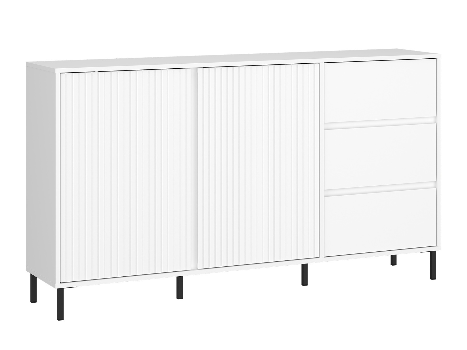 Set za dnevnu sobu Ruvrevi 106 (Belo)