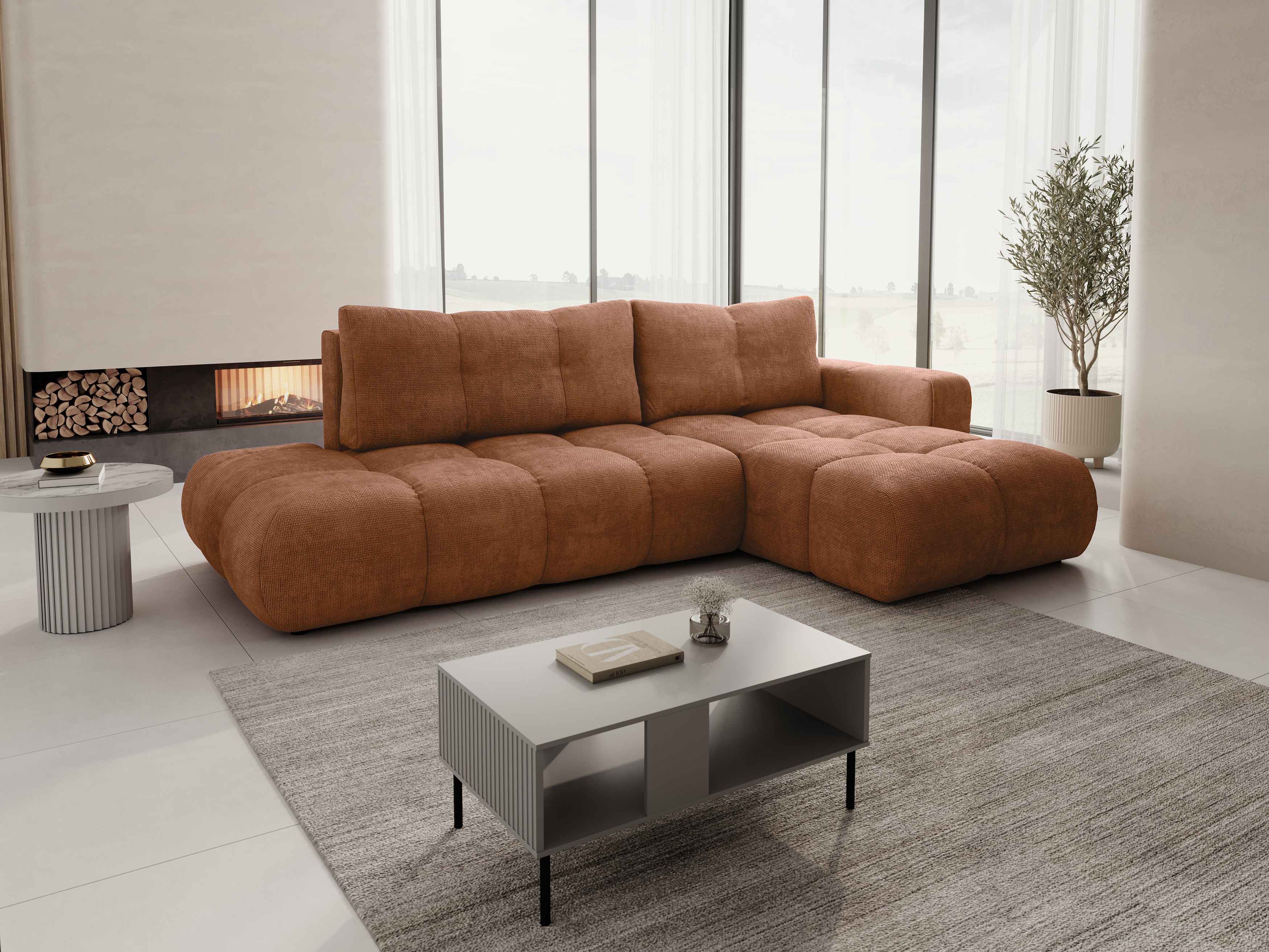 Ugaona sofa Kingston 156 (Flow 09)