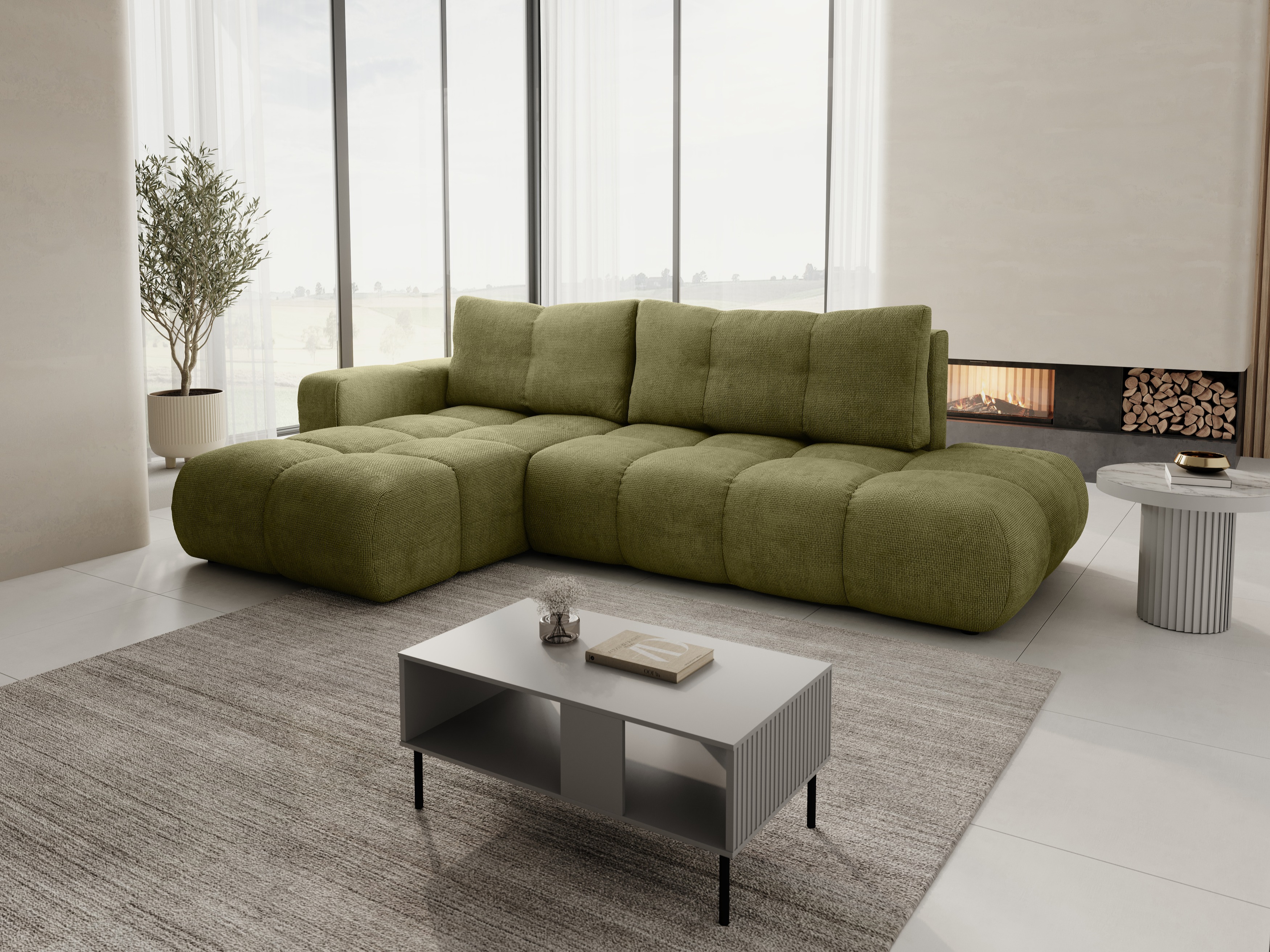 Ugaona sofa Kingston 156 (Flow 12)