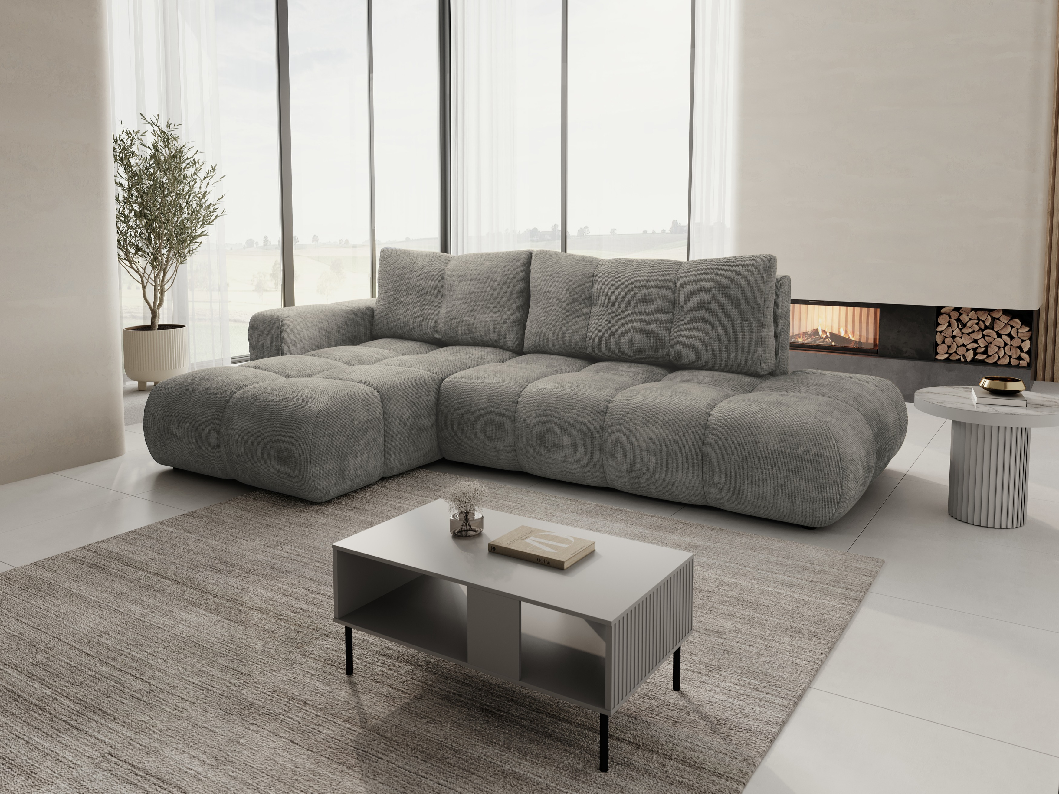 Ugaona sofa Kingston 156 (Flow 17)