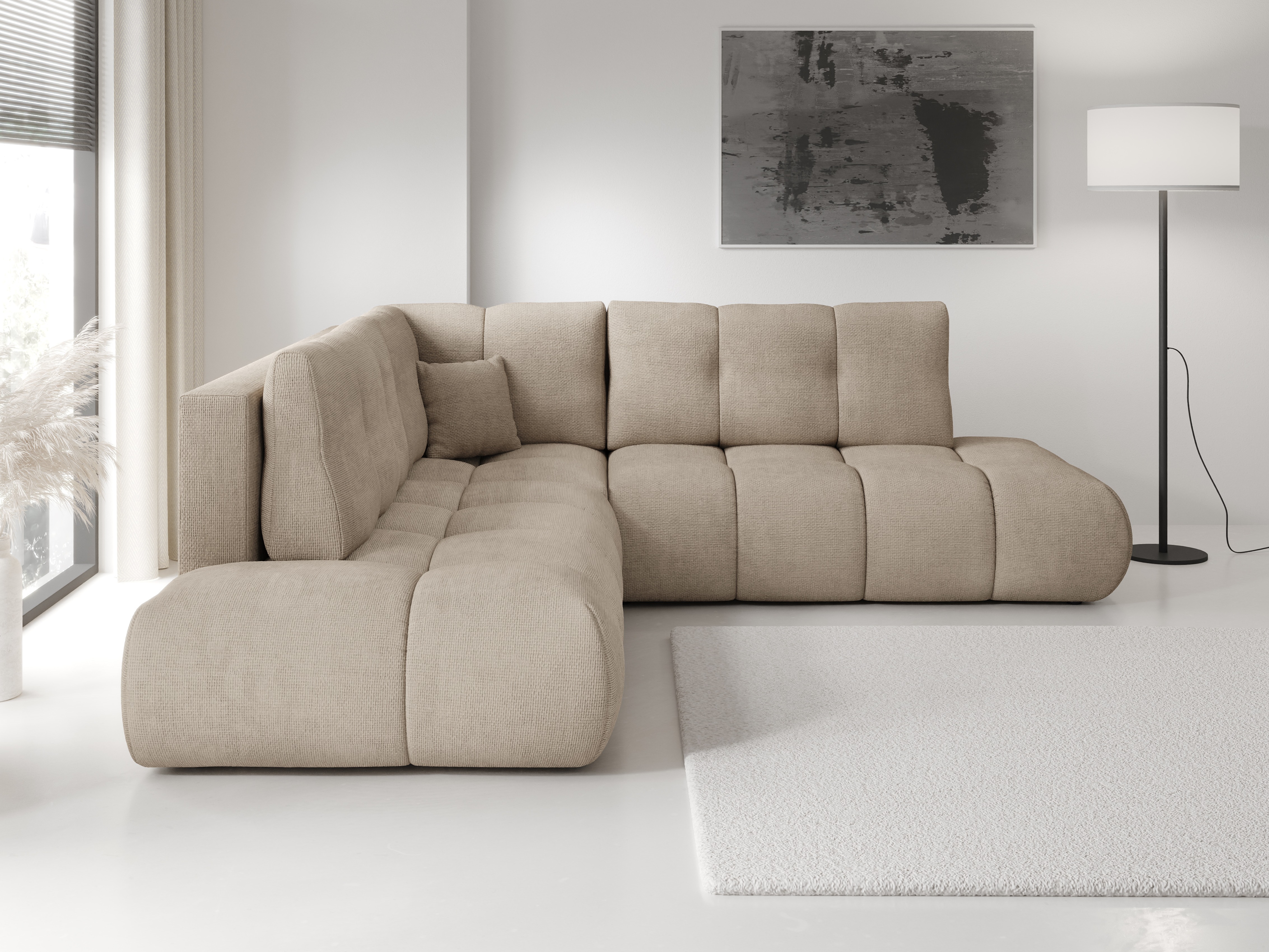 Ugaona sofa Kingston 197 (Flow 01)