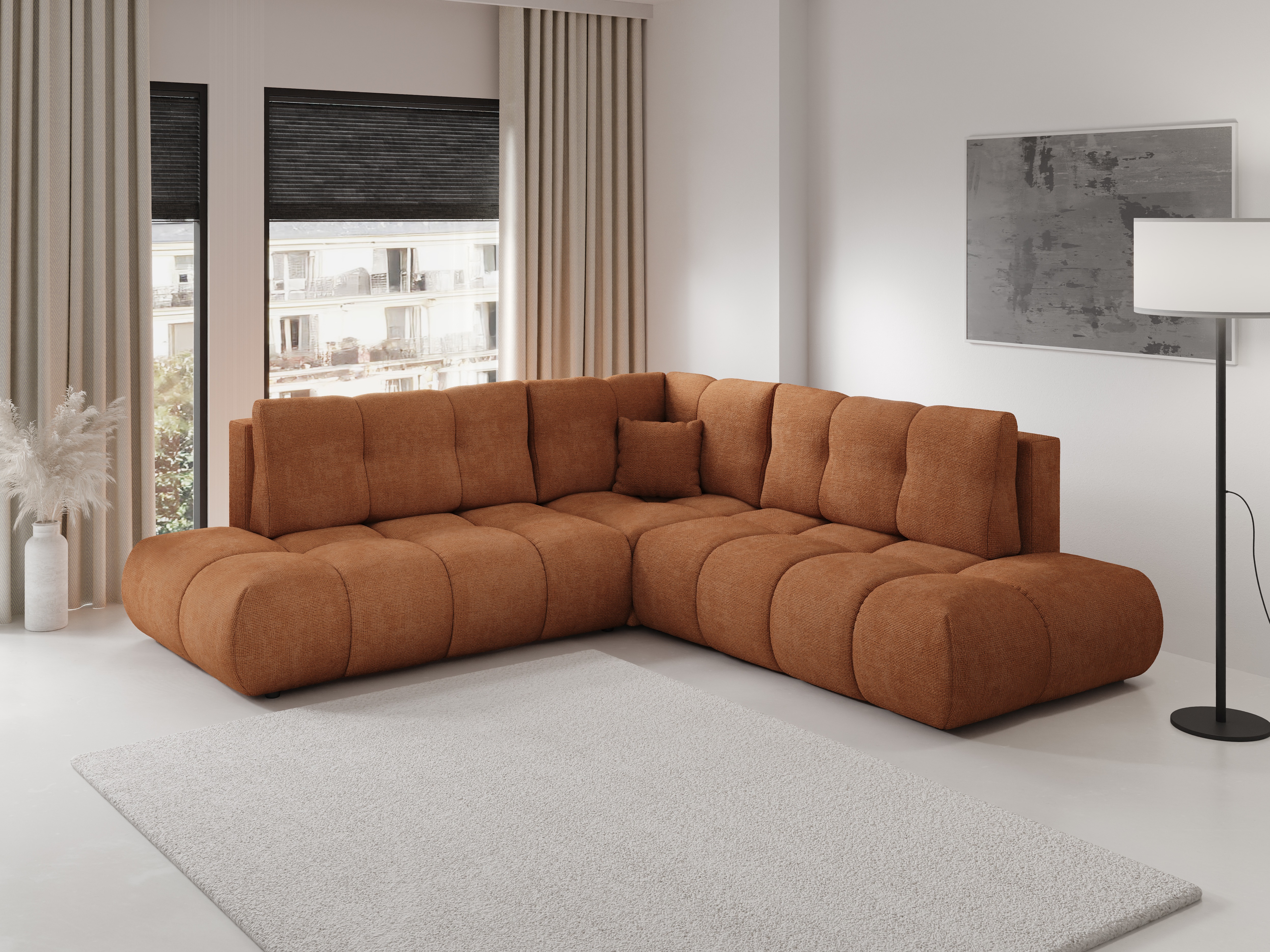 Ugaona sofa Kingston 197 (Flow 09)