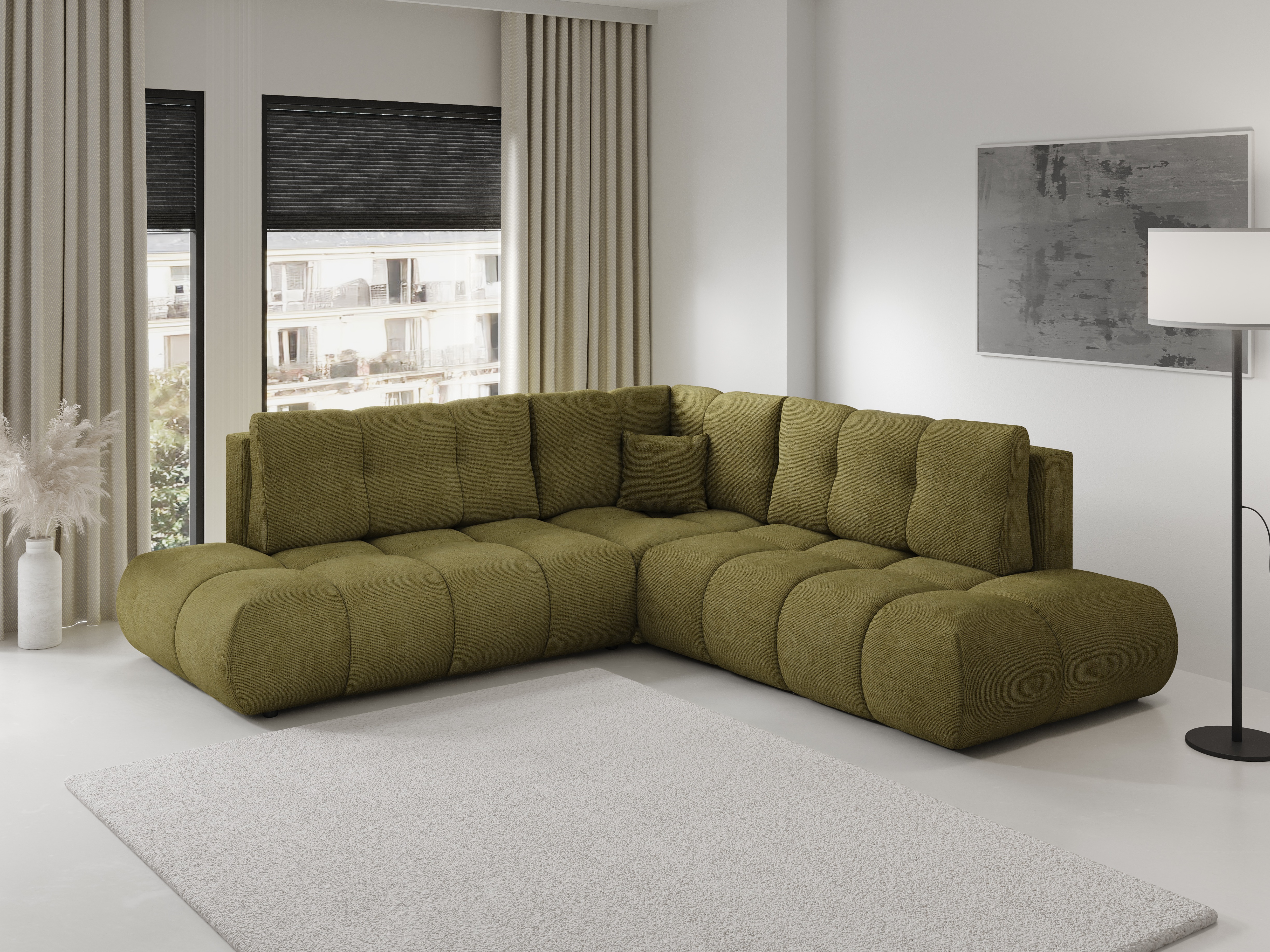 Ugaona sofa Kingston 197 (Flow 12)