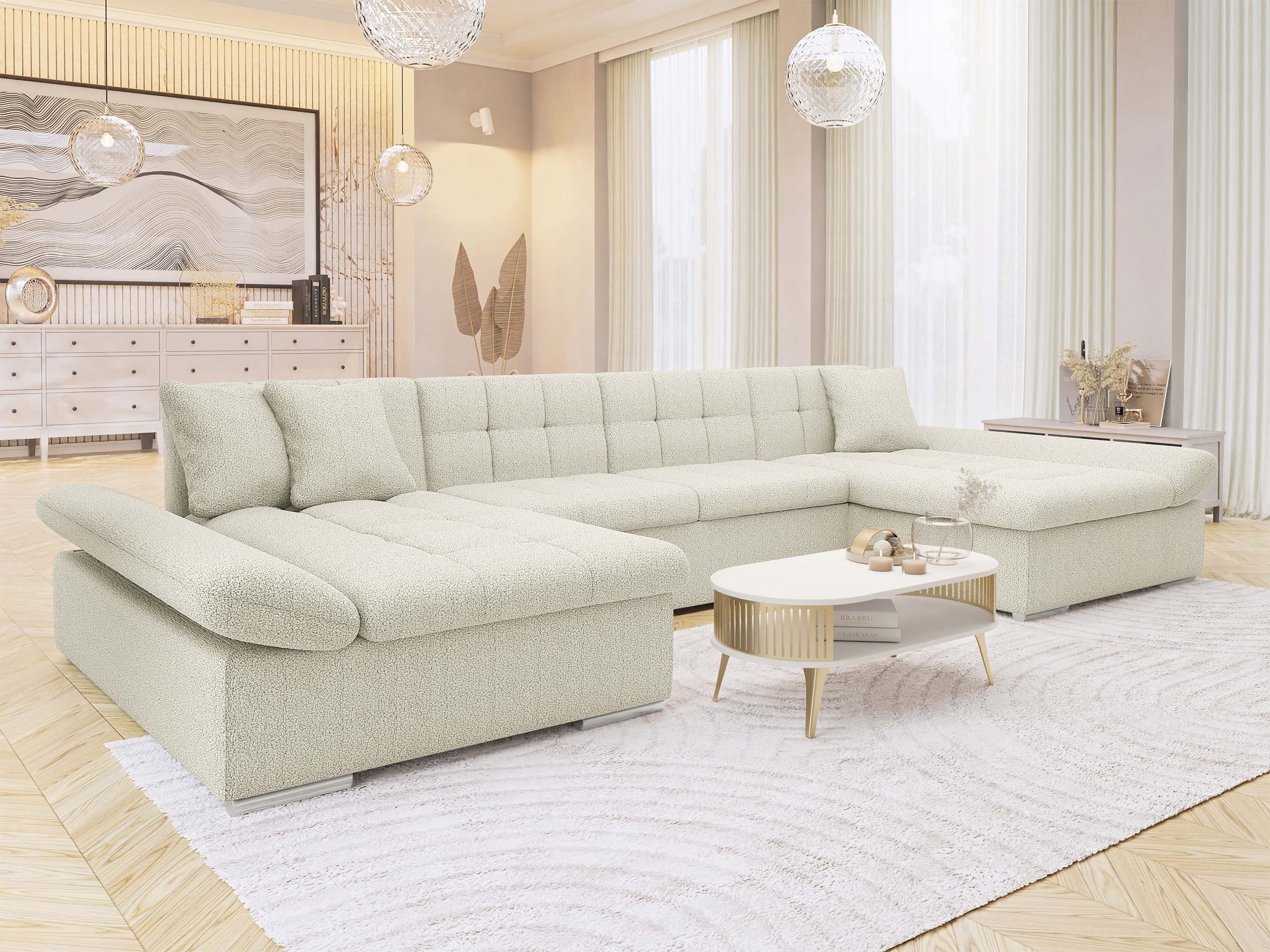 Ugaona garnitura Comfivo Ficus II (Manza 04)