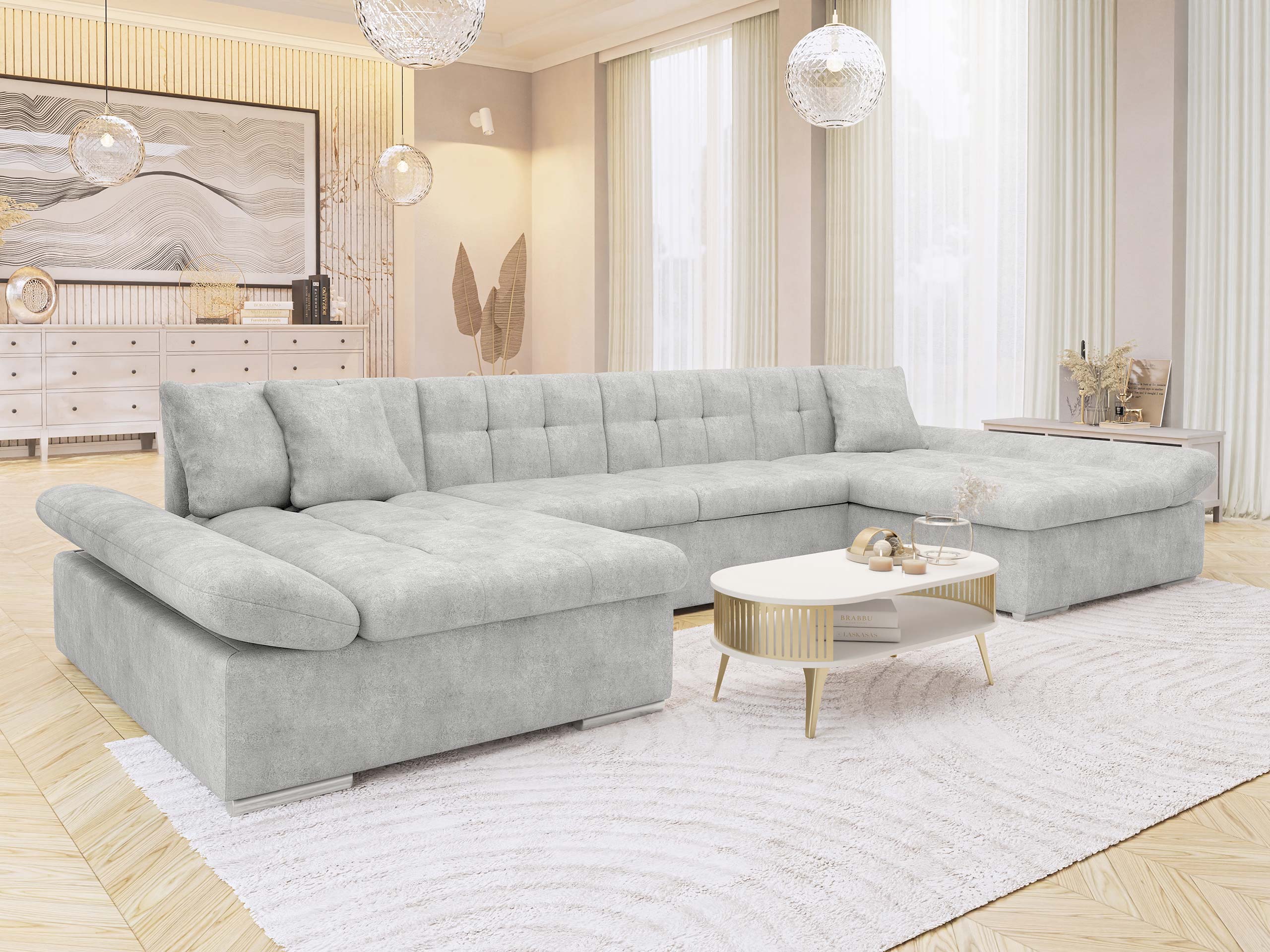 Ugaona sofa Comfivo 240 (Zoya 01)