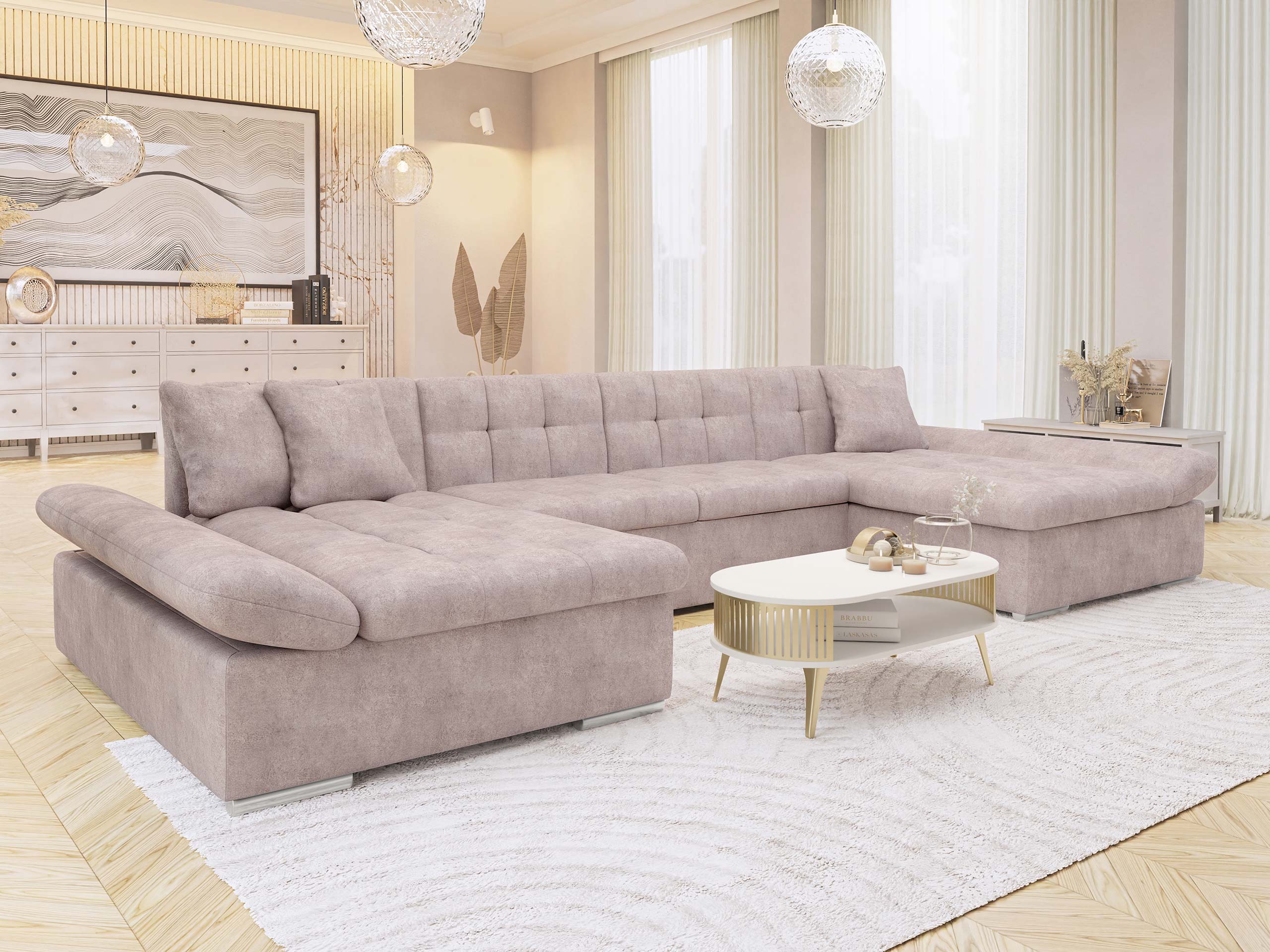 Ugaona sofa Comfivo 240 (Zoya 03)
