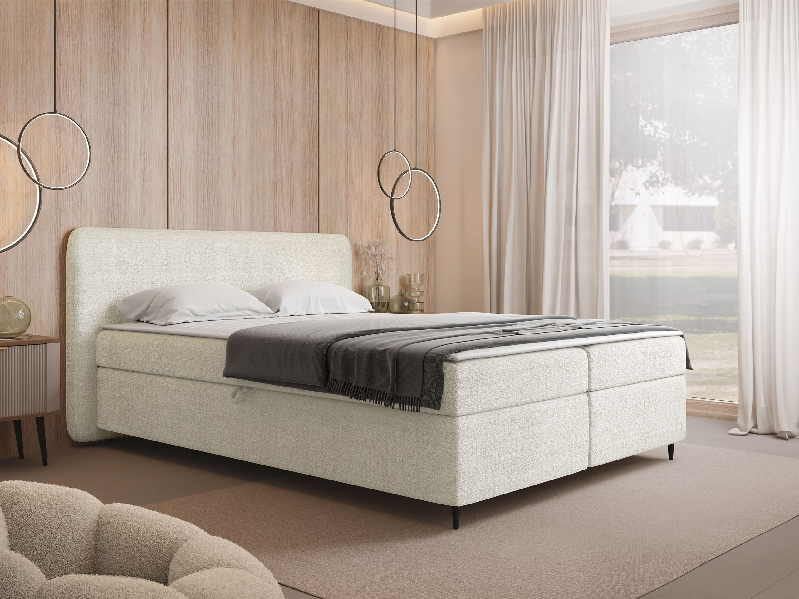 Boxspring krevet Stonecrest 108 (Taro 01)