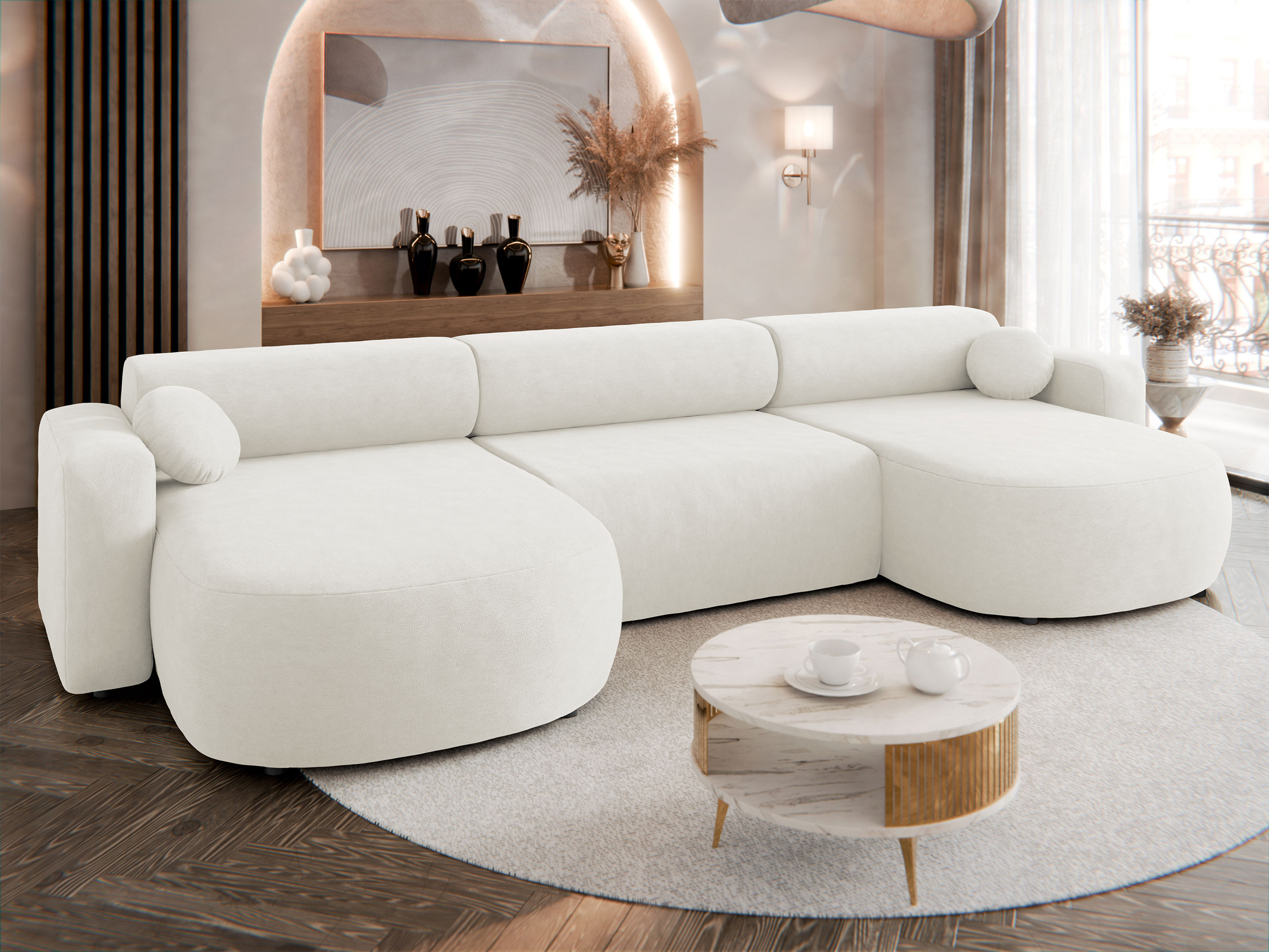 Ugaona sofa Comfivo 480 (Velo 621)