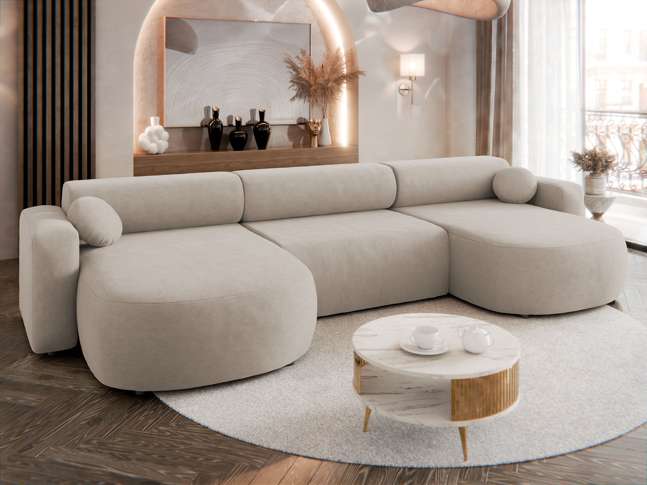 Ugaona sofa Comfivo 480 (Velo 623)