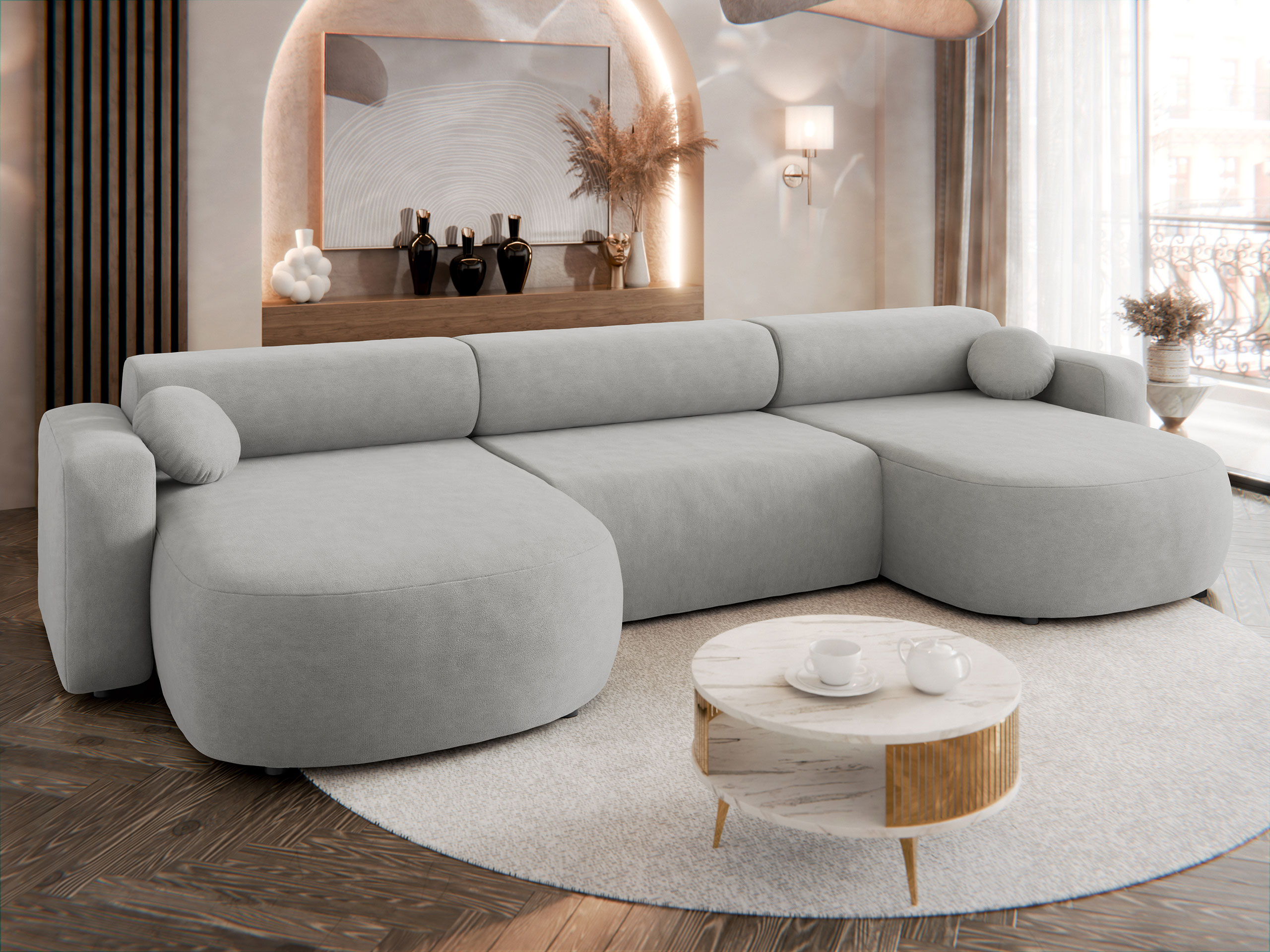 Ugaona sofa Comfivo 480 (Velo 633)