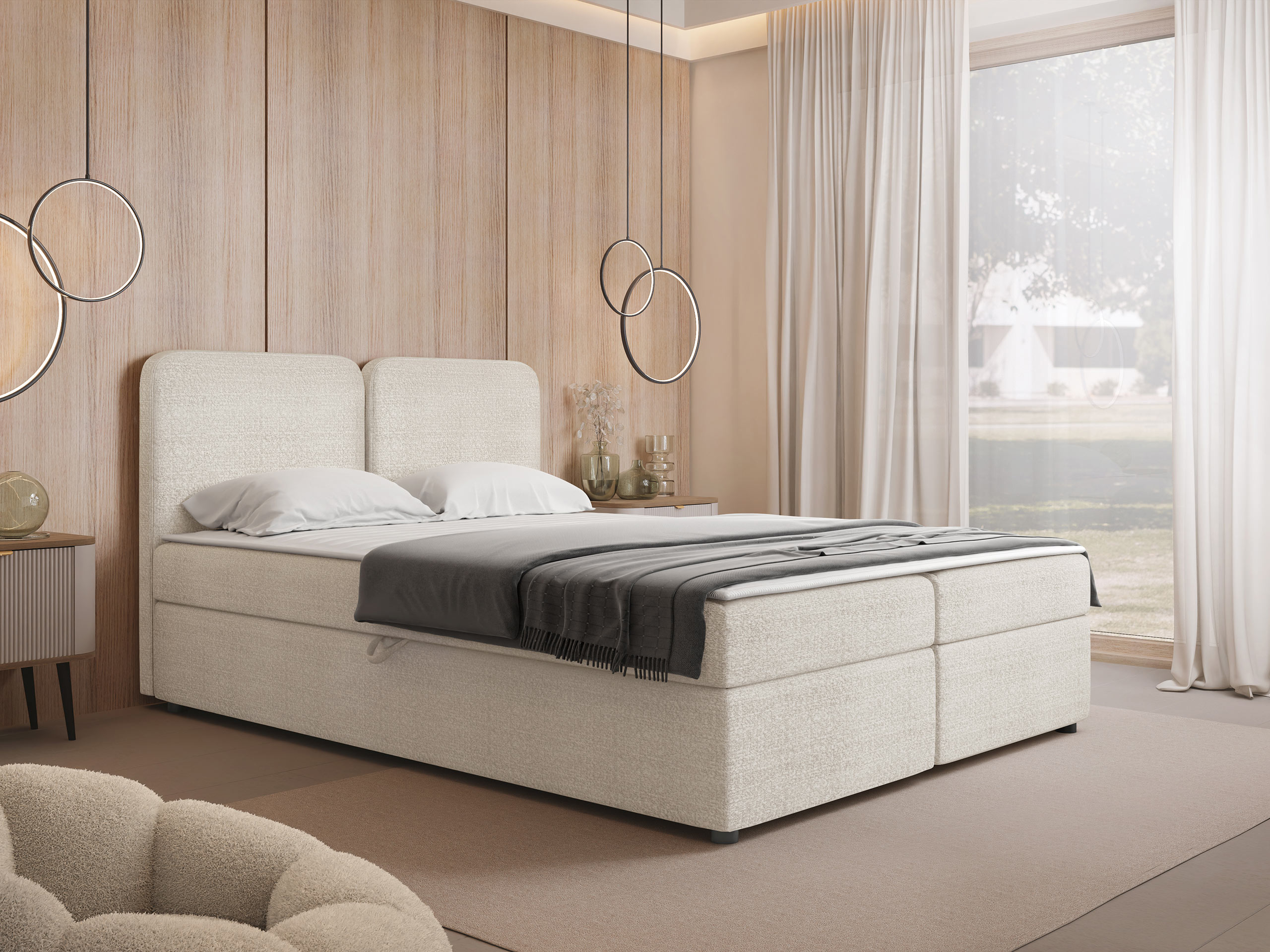 Boxspring krevet Stonecrest 109 (Taro 05)