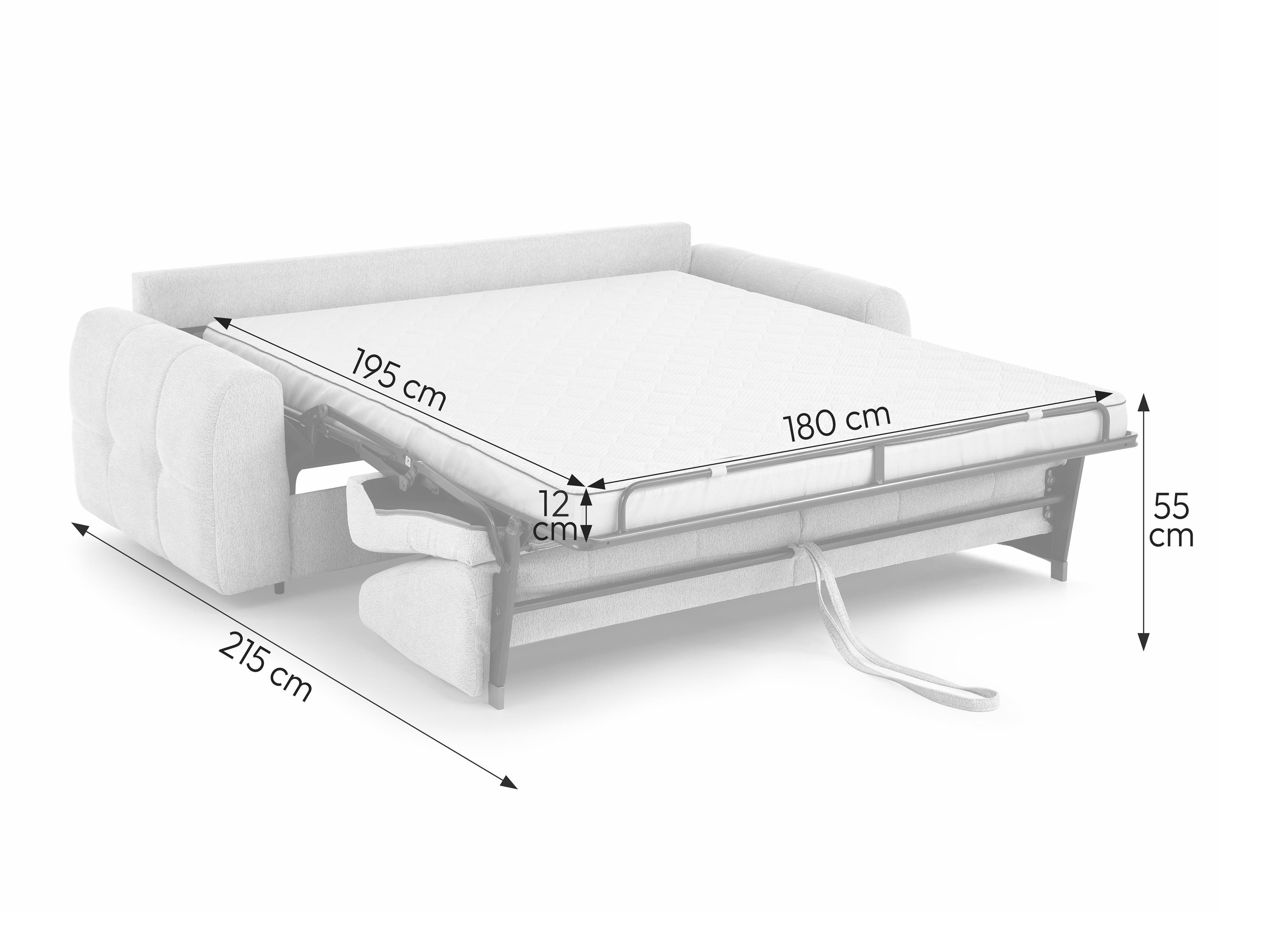 Sofa na razvlačenje Margate 126 (Misterio 03)