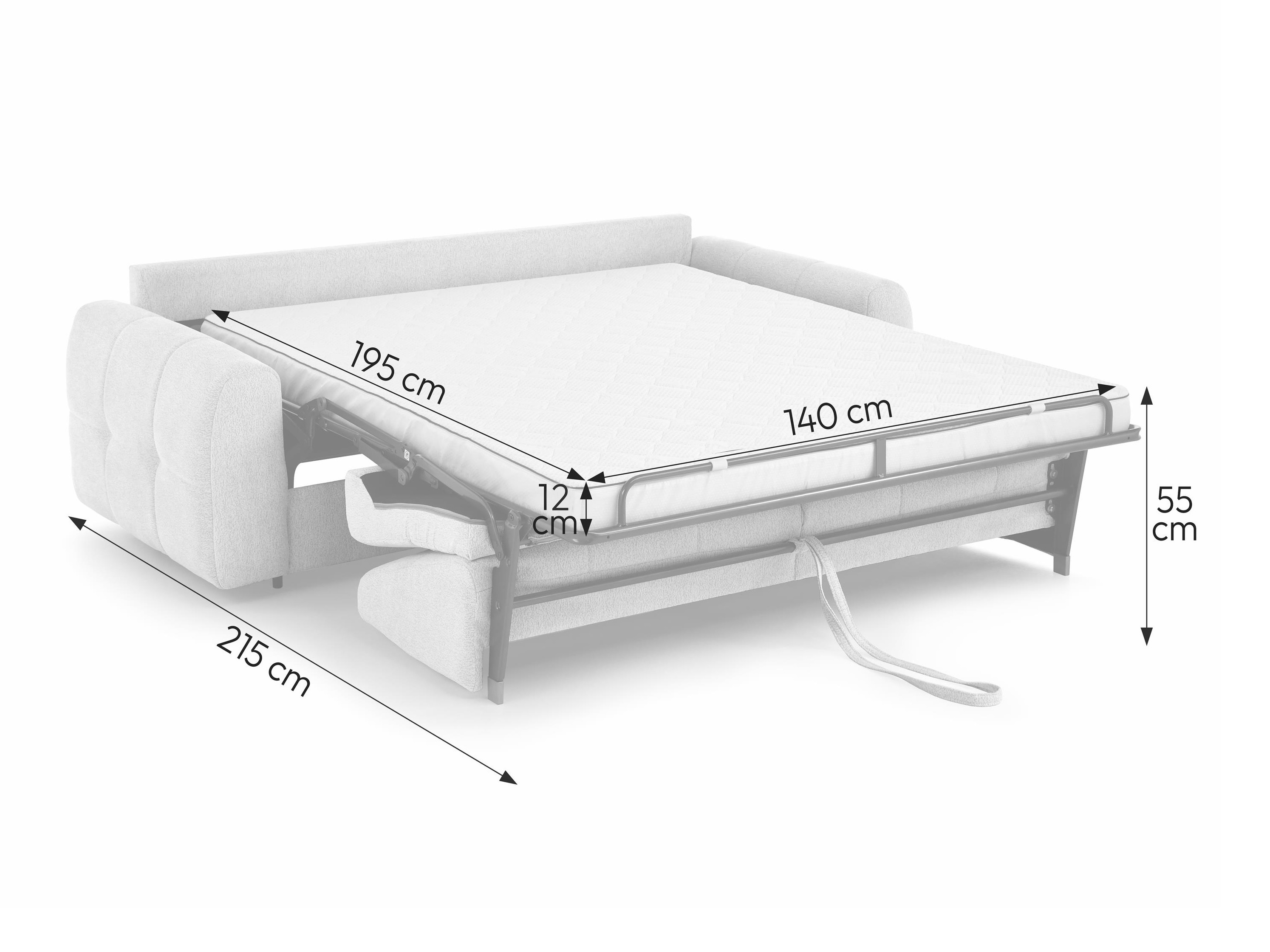 Sofa na razvlačenje Margate 126 (Misterio 28)