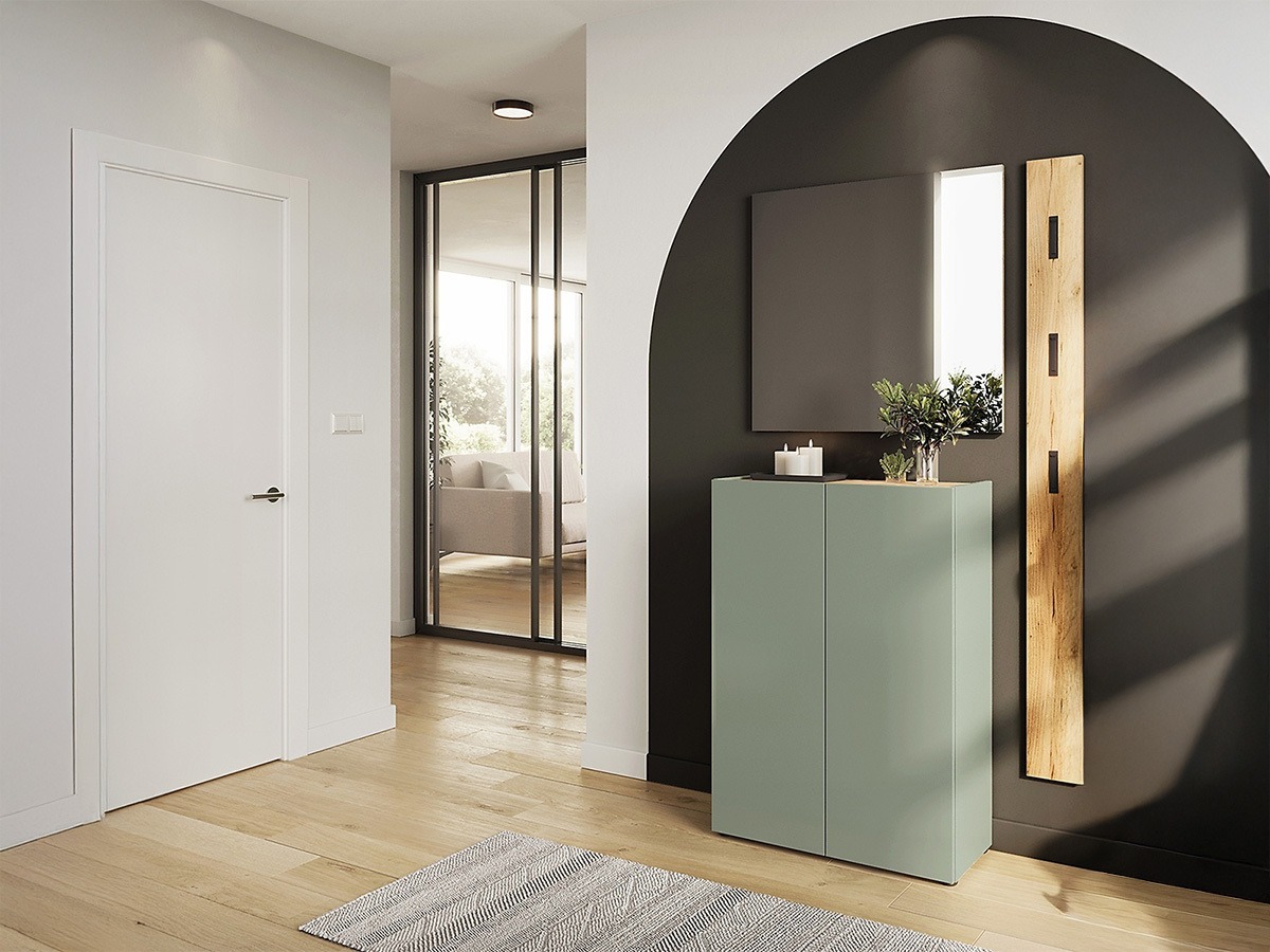 Set za hodnik Lircamu 104 (Prašnjavo zelena)