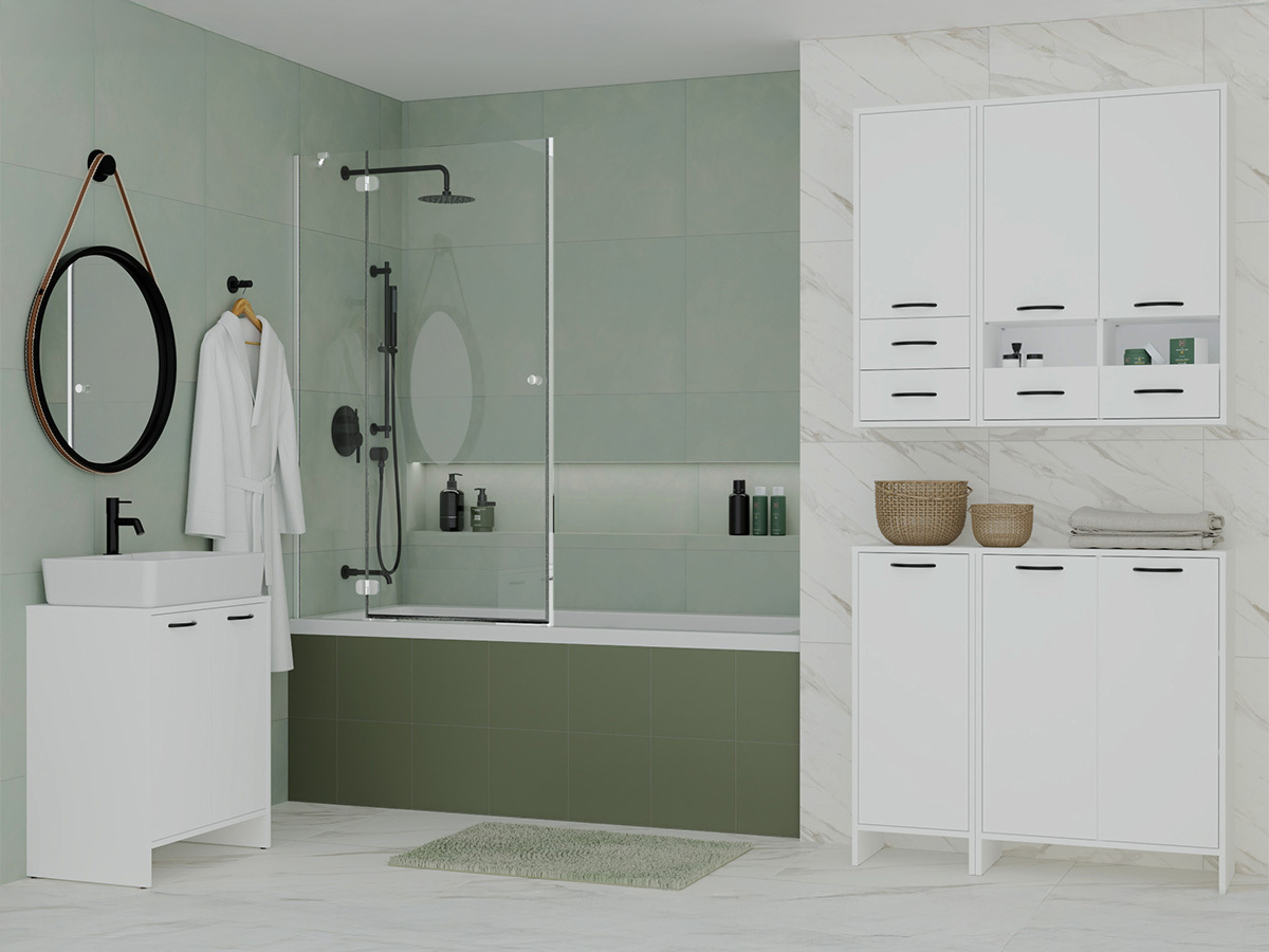 Zidni ormarić za kupatilo Servou 105