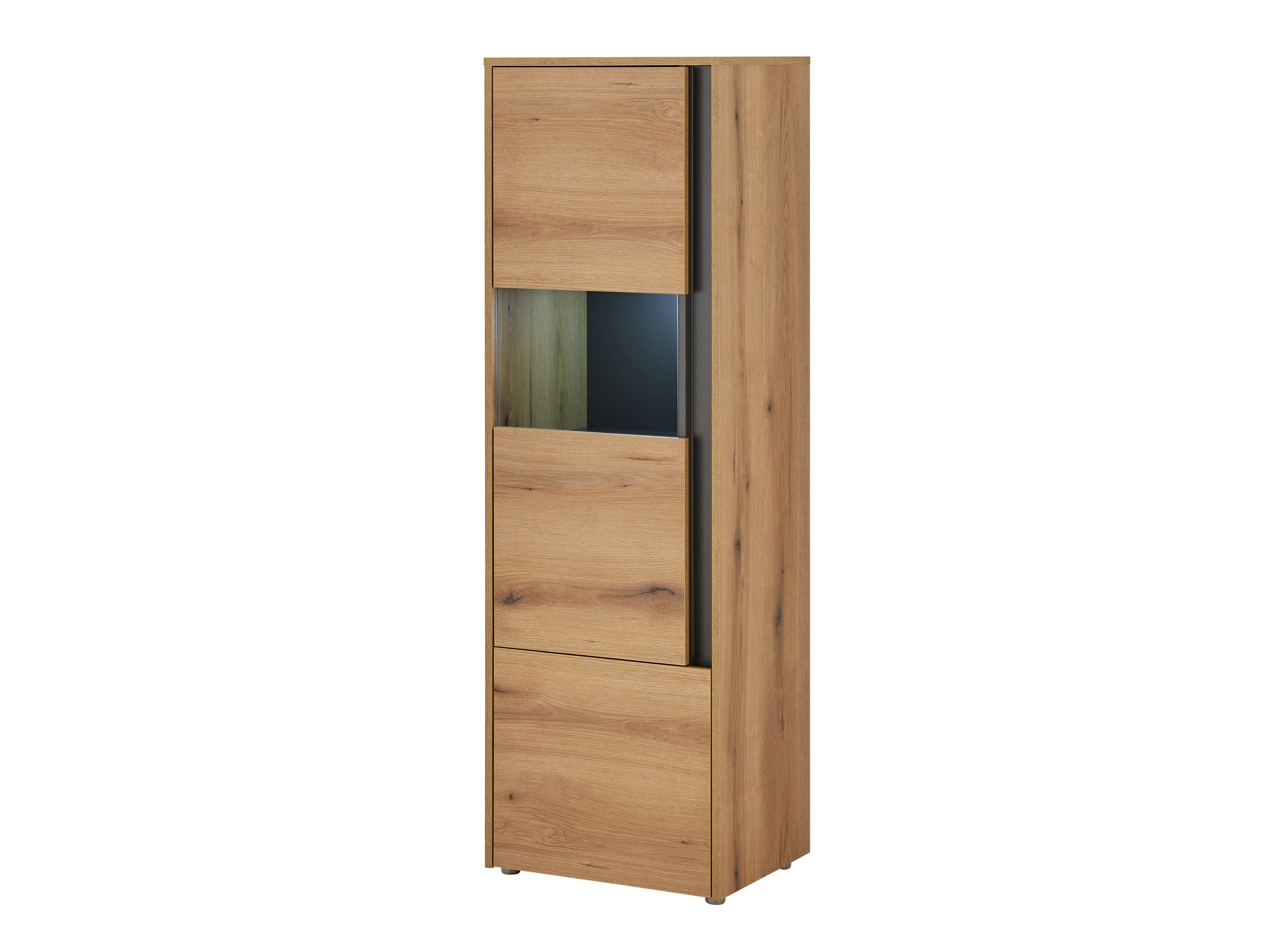 Polica Elbsori 102 (Hrast + Antracit)