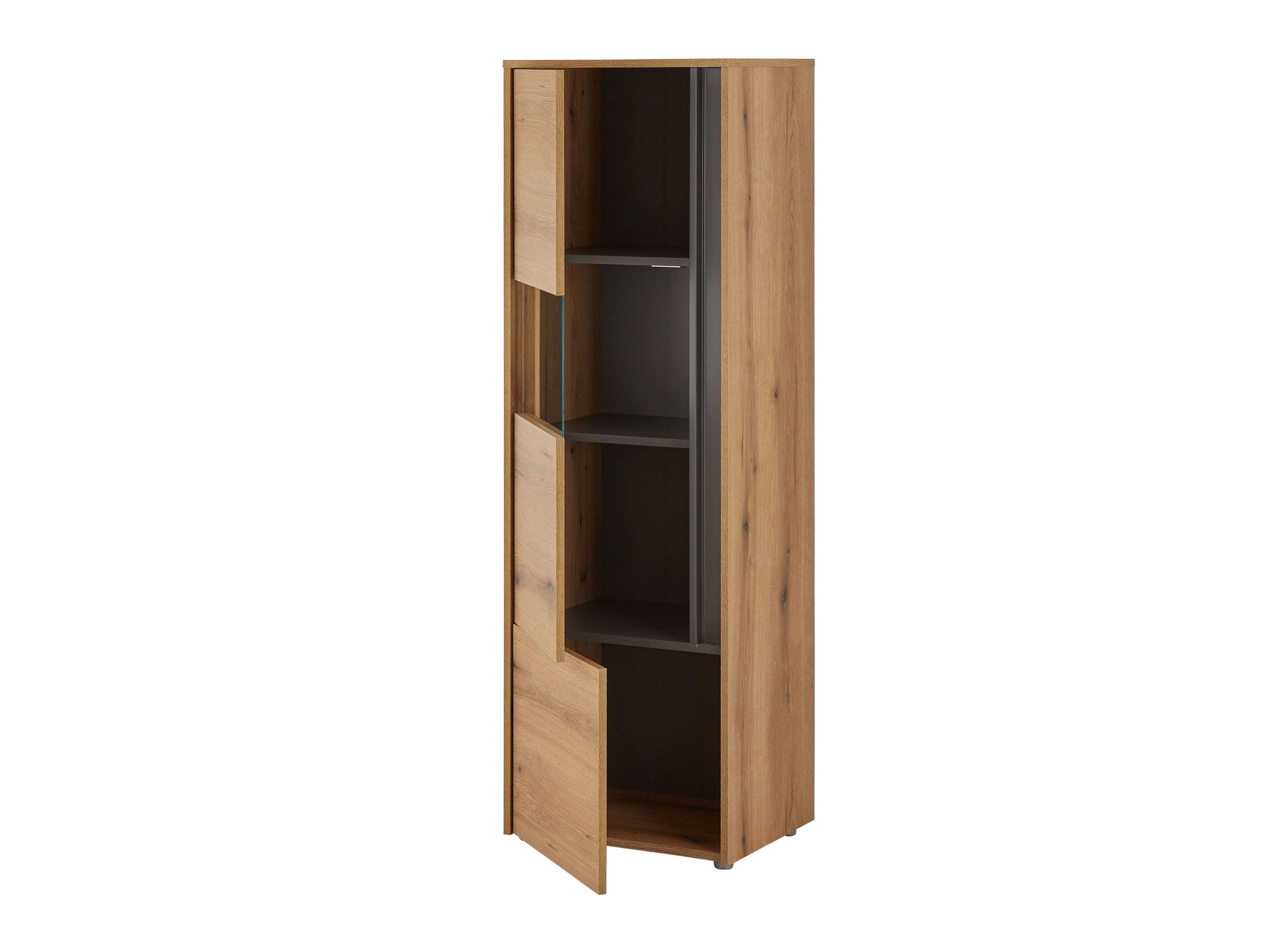 Polica Elbsori 102 (Hrast + Antracit)