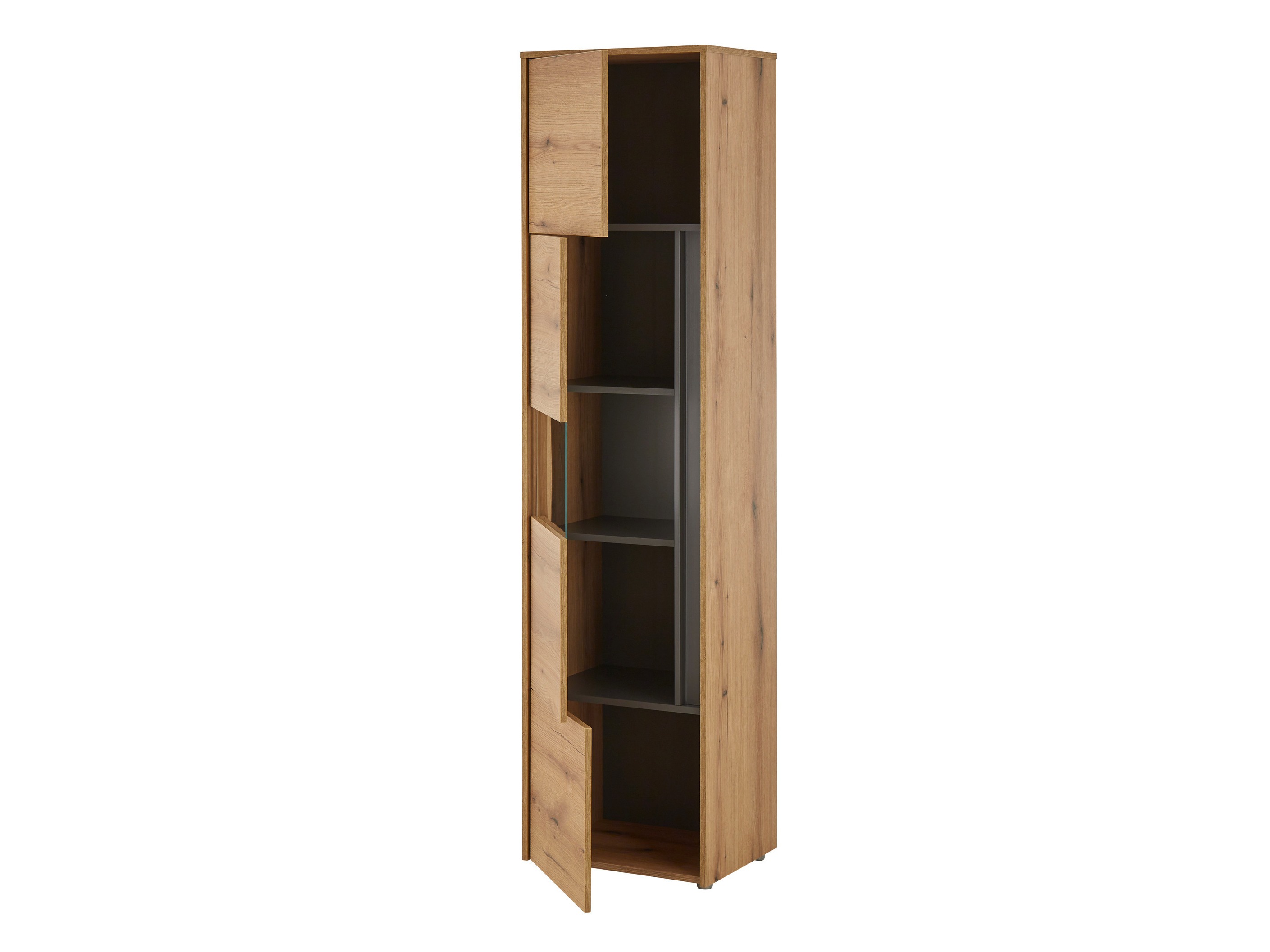 Set za dnevnu sobu Elbsori 130 (Hrast + Antracit)