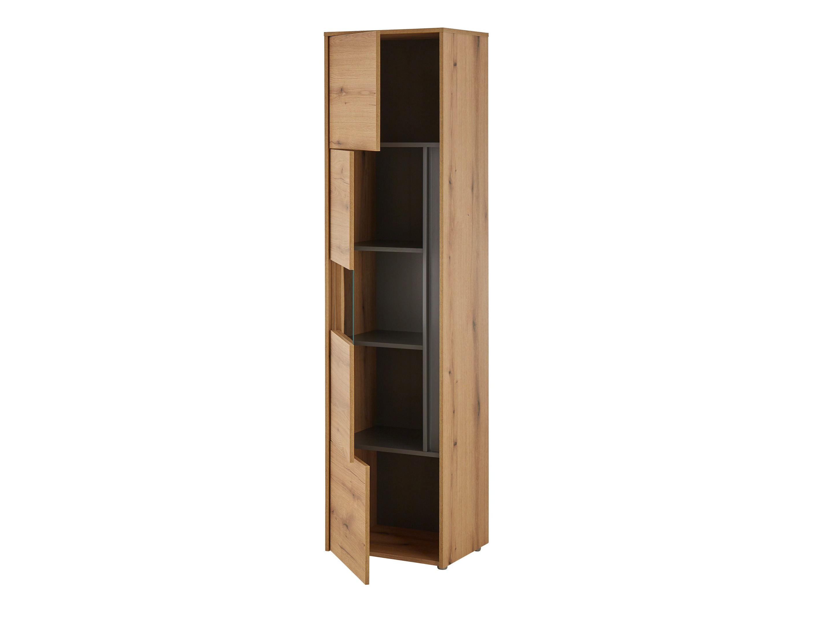 Set za dnevnu sobu Elbsori 130 (Hrast + Antracit)