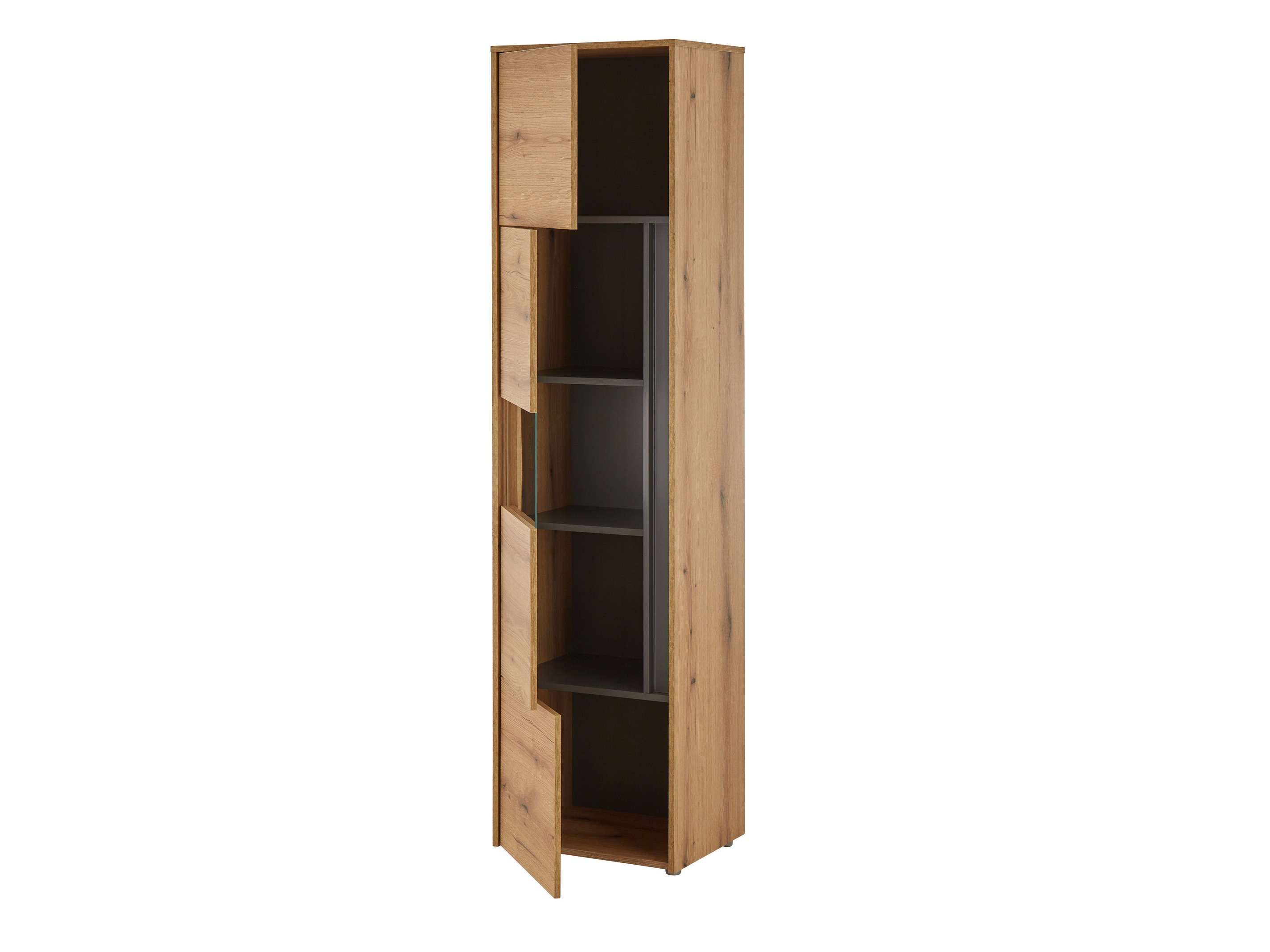 Set za dnevnu sobu Elbsori 132 (Hrast + Antracit)
