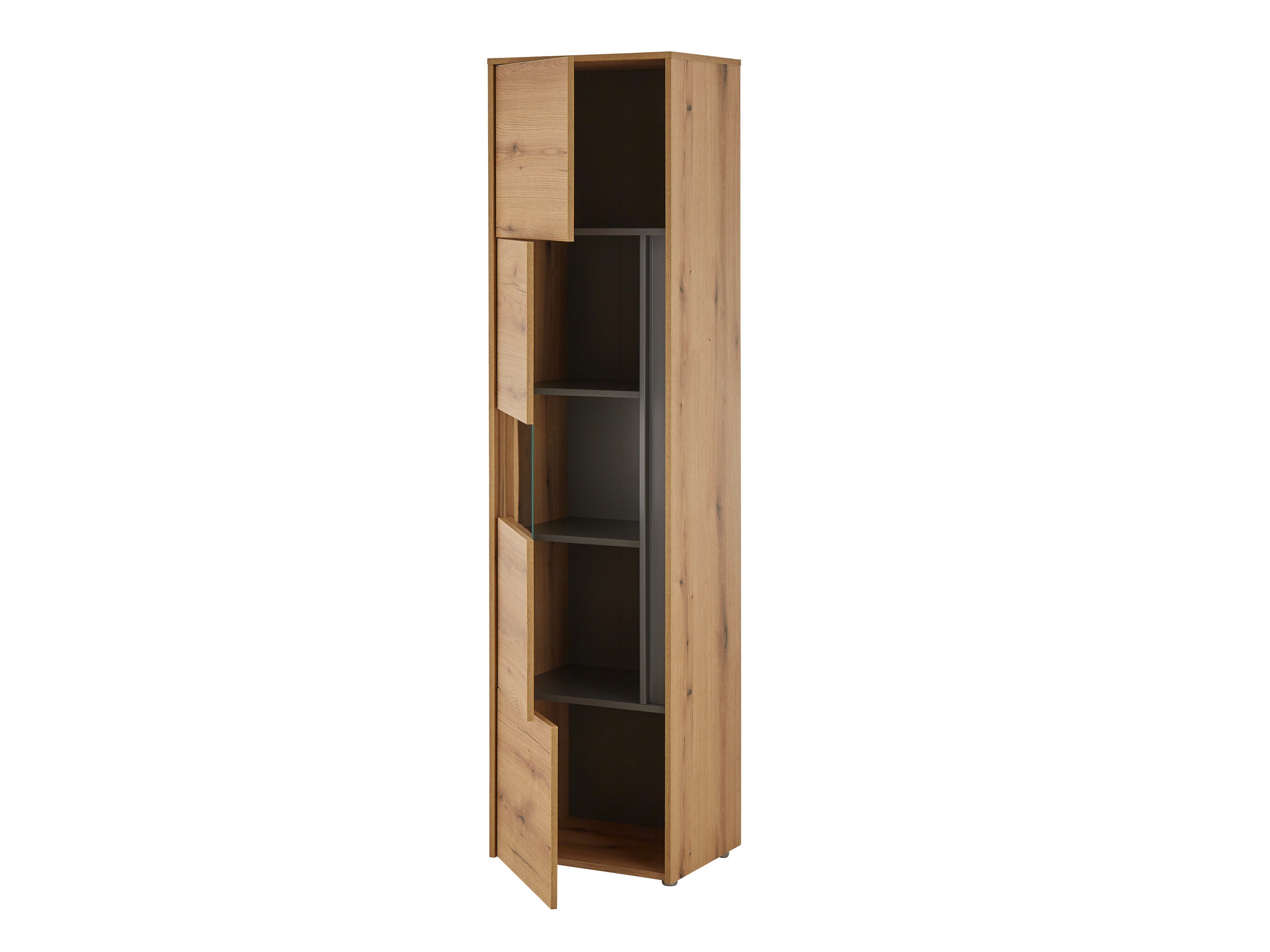 Set za dnevnu sobu Elbsori 132 (Hrast + Antracit)