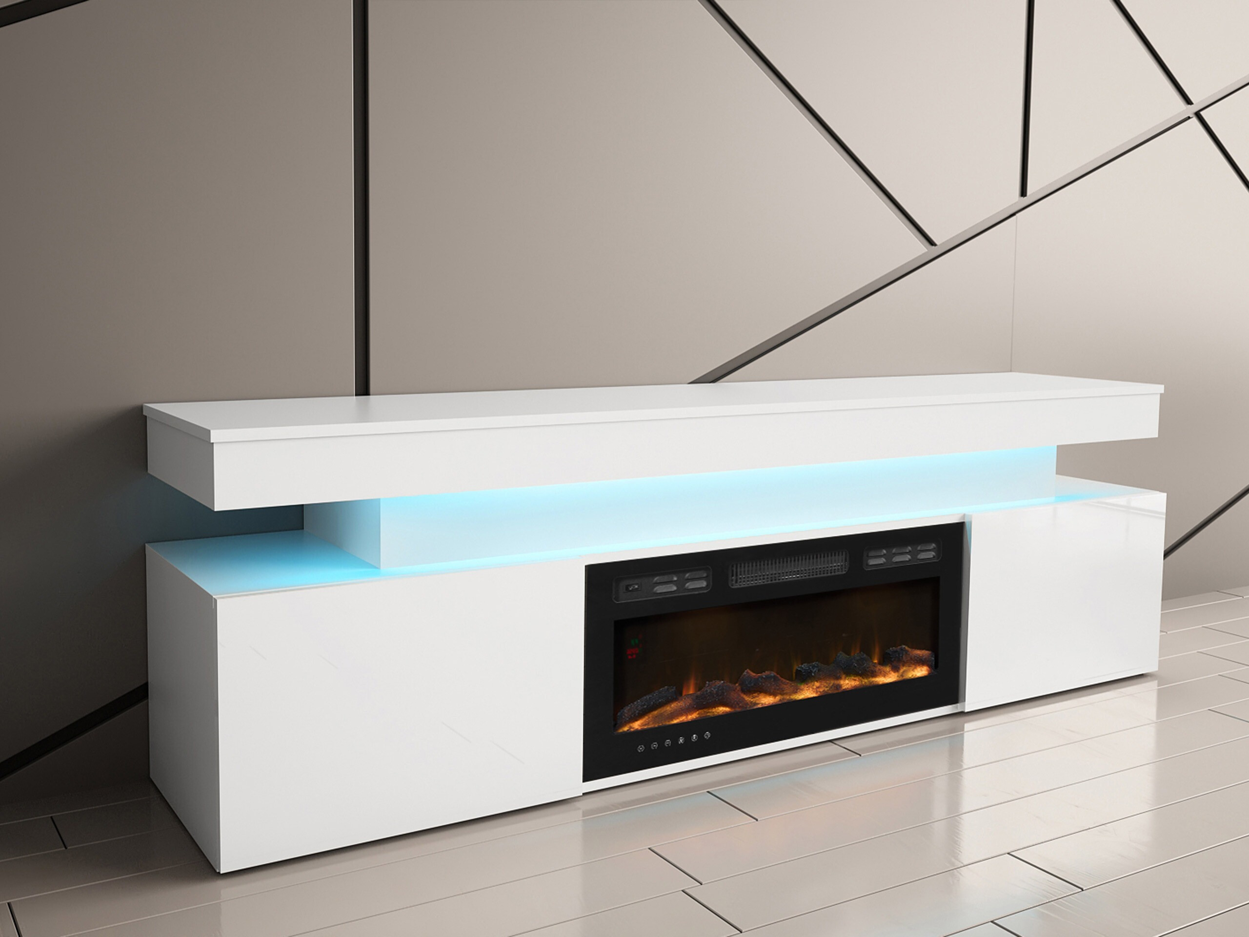 TV sto Monfero 104 (Belo + Sjajno belo)