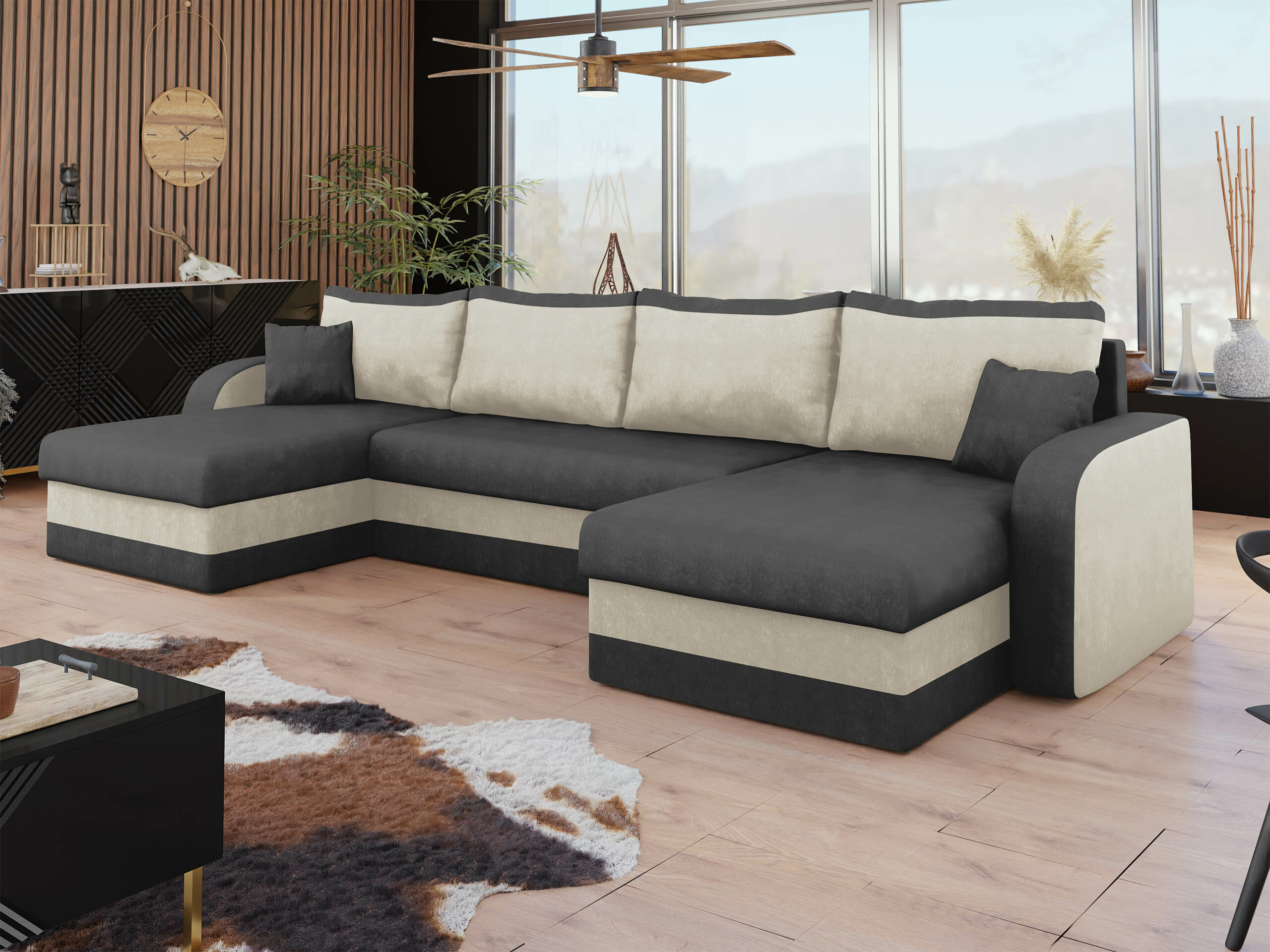Ugaona sofa Comfivo 233 (Alova 36 + Alova 71)