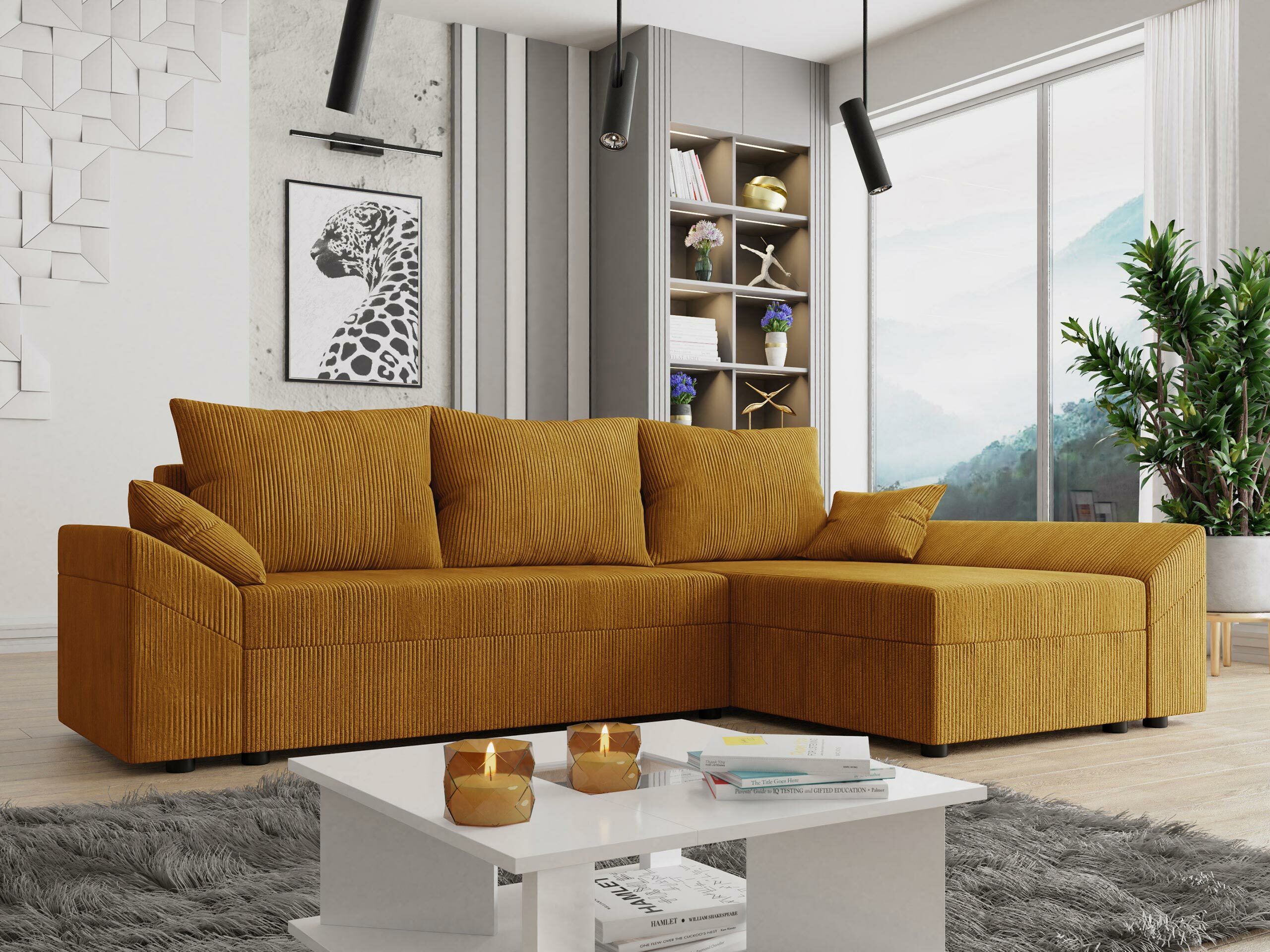 Ugaona sofa Memphis 104 (Poso 01)