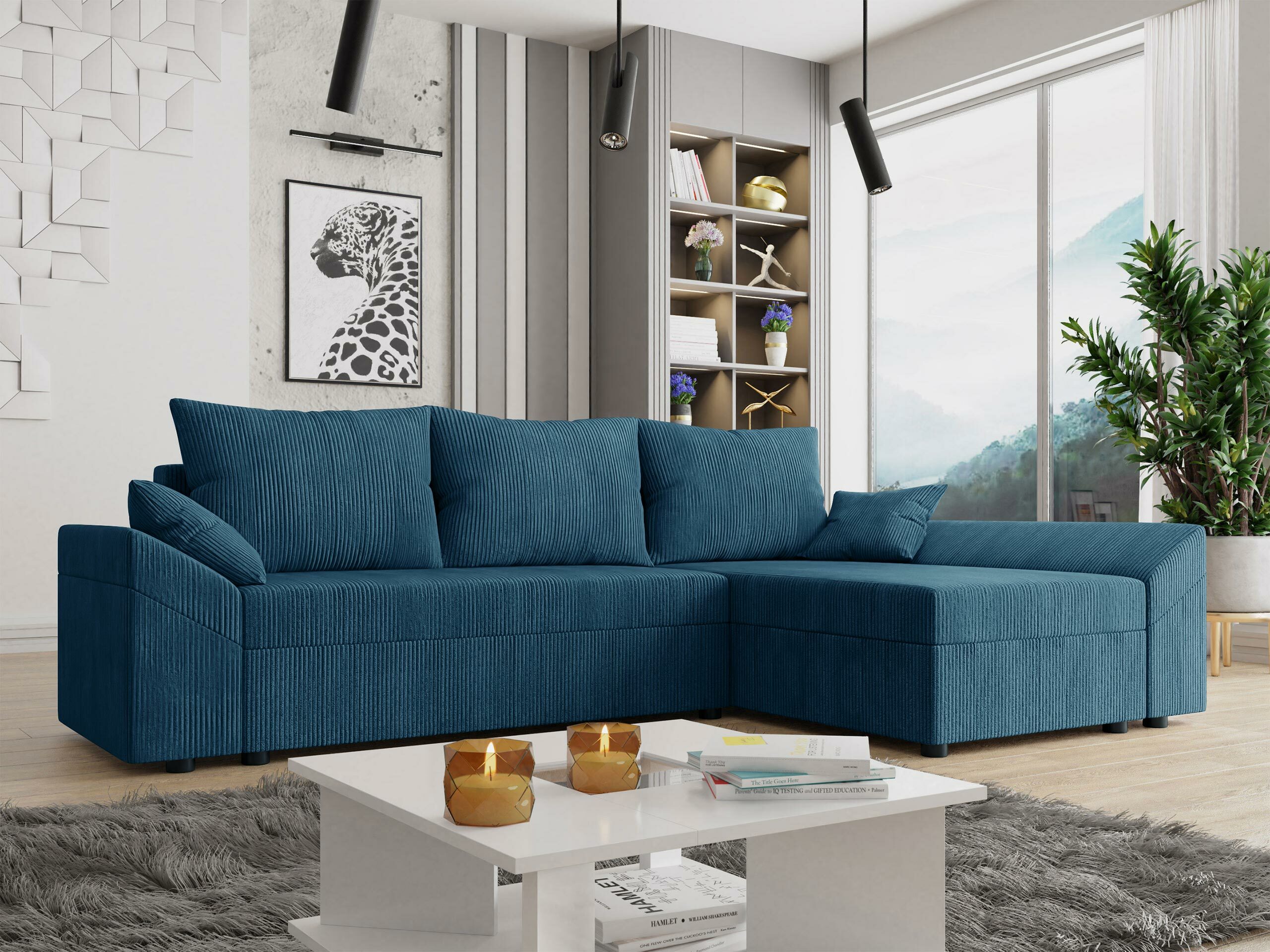 Ugaona sofa Memphis 104 (Poso 05)