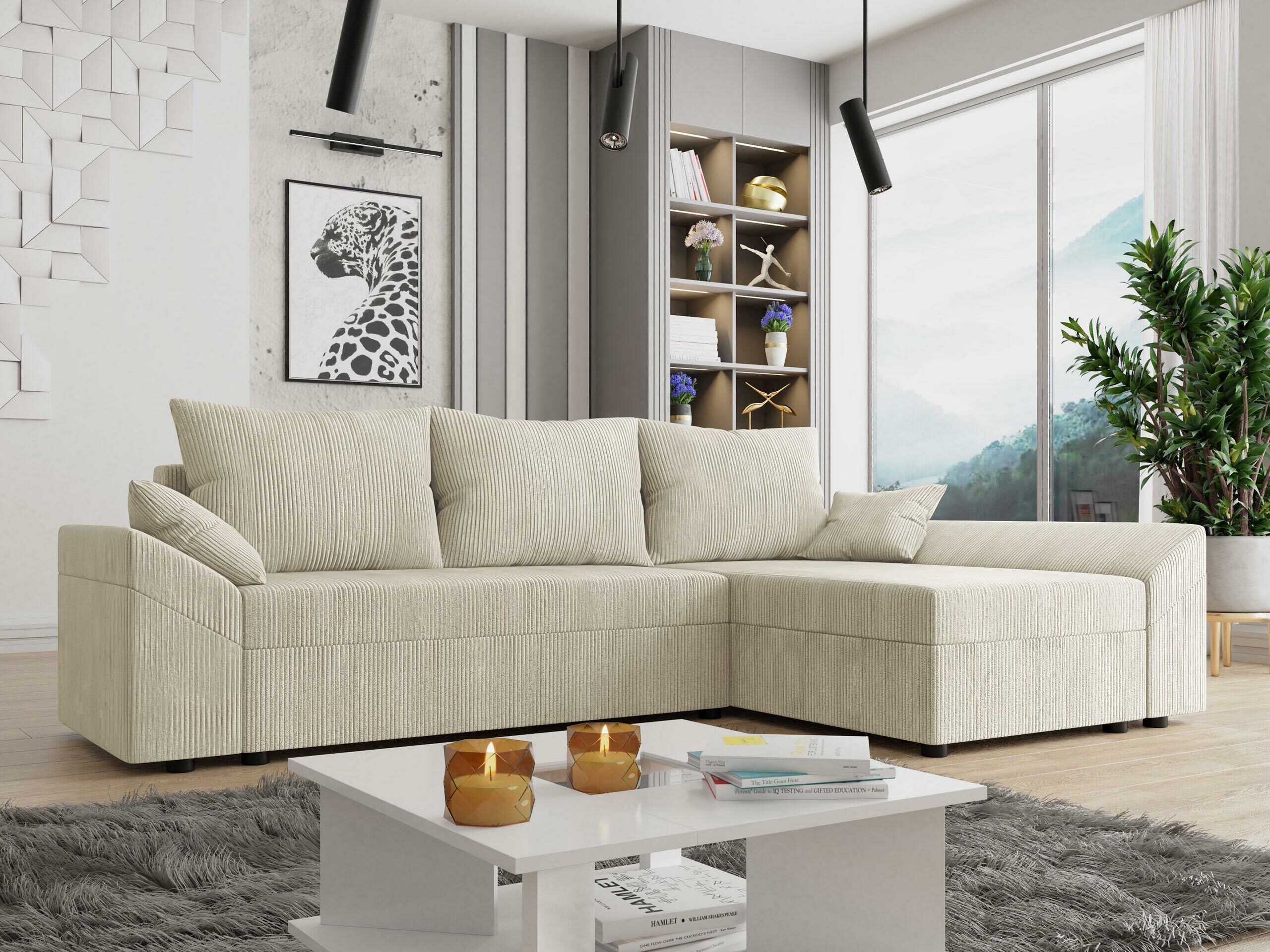 Ugaona sofa Memphis 104 (Poso 100)