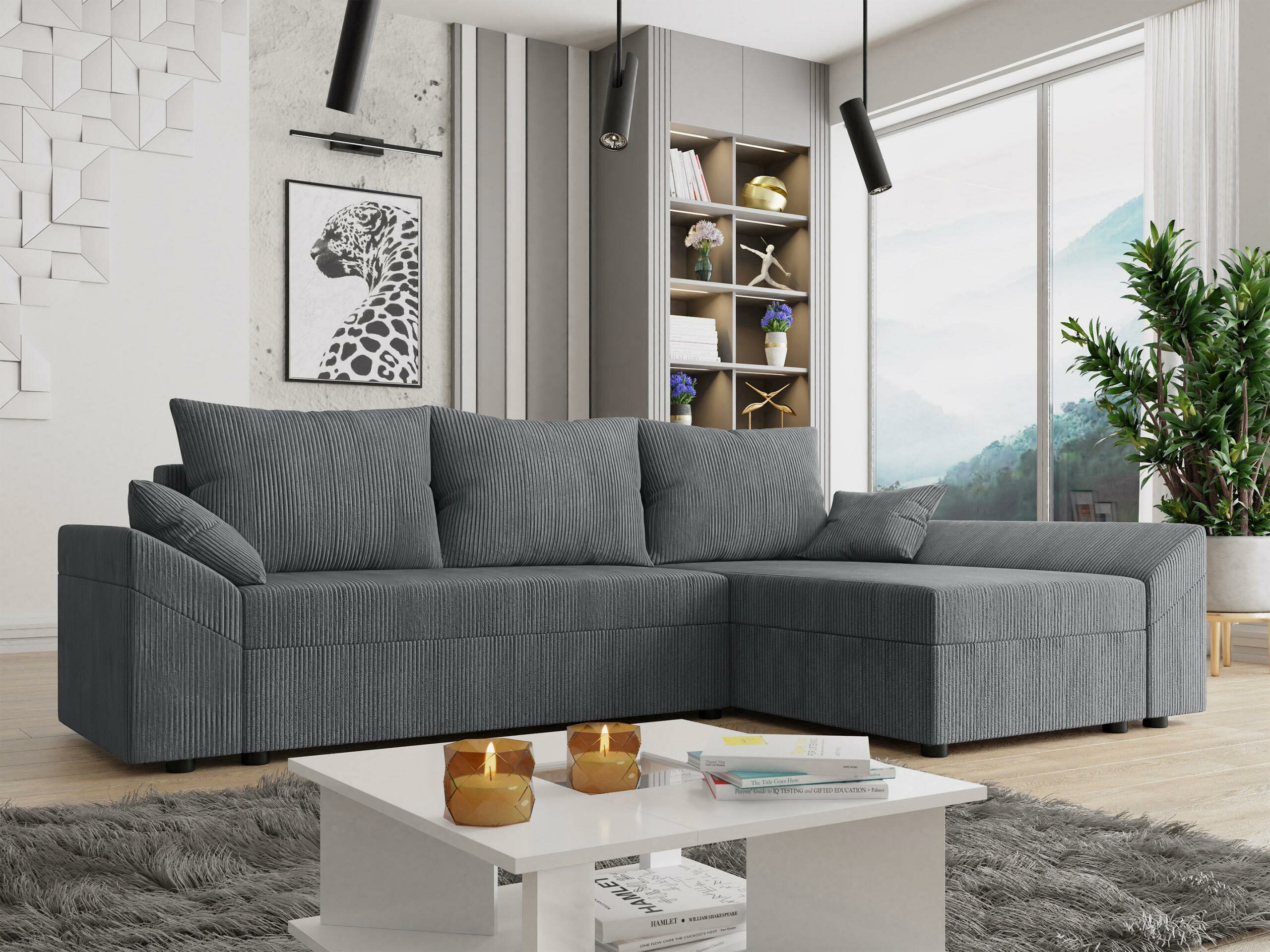 Ugaona sofa Memphis 104 (Poso 22)