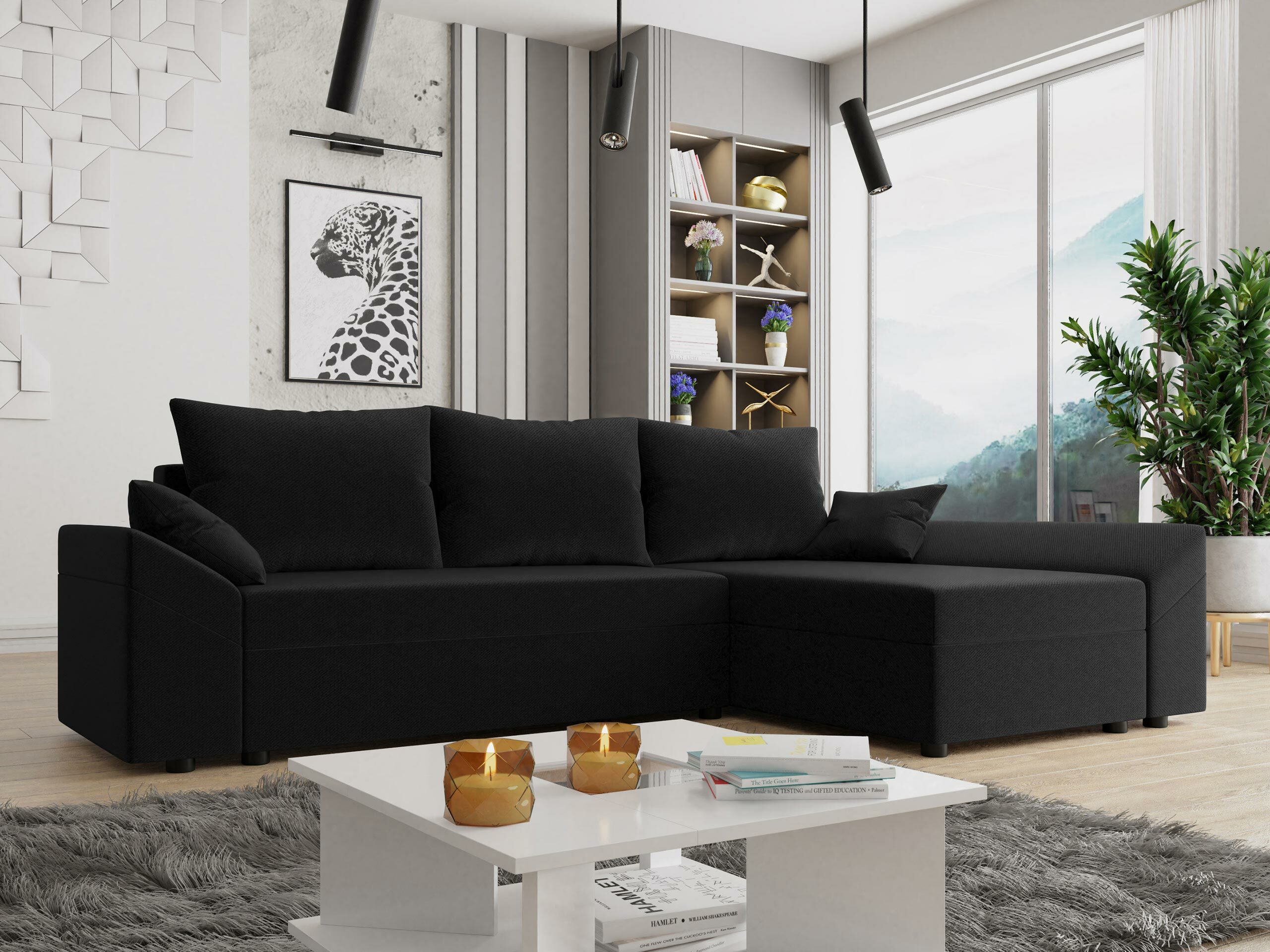 Ugaona sofa Memphis 130 (Kronos 07)