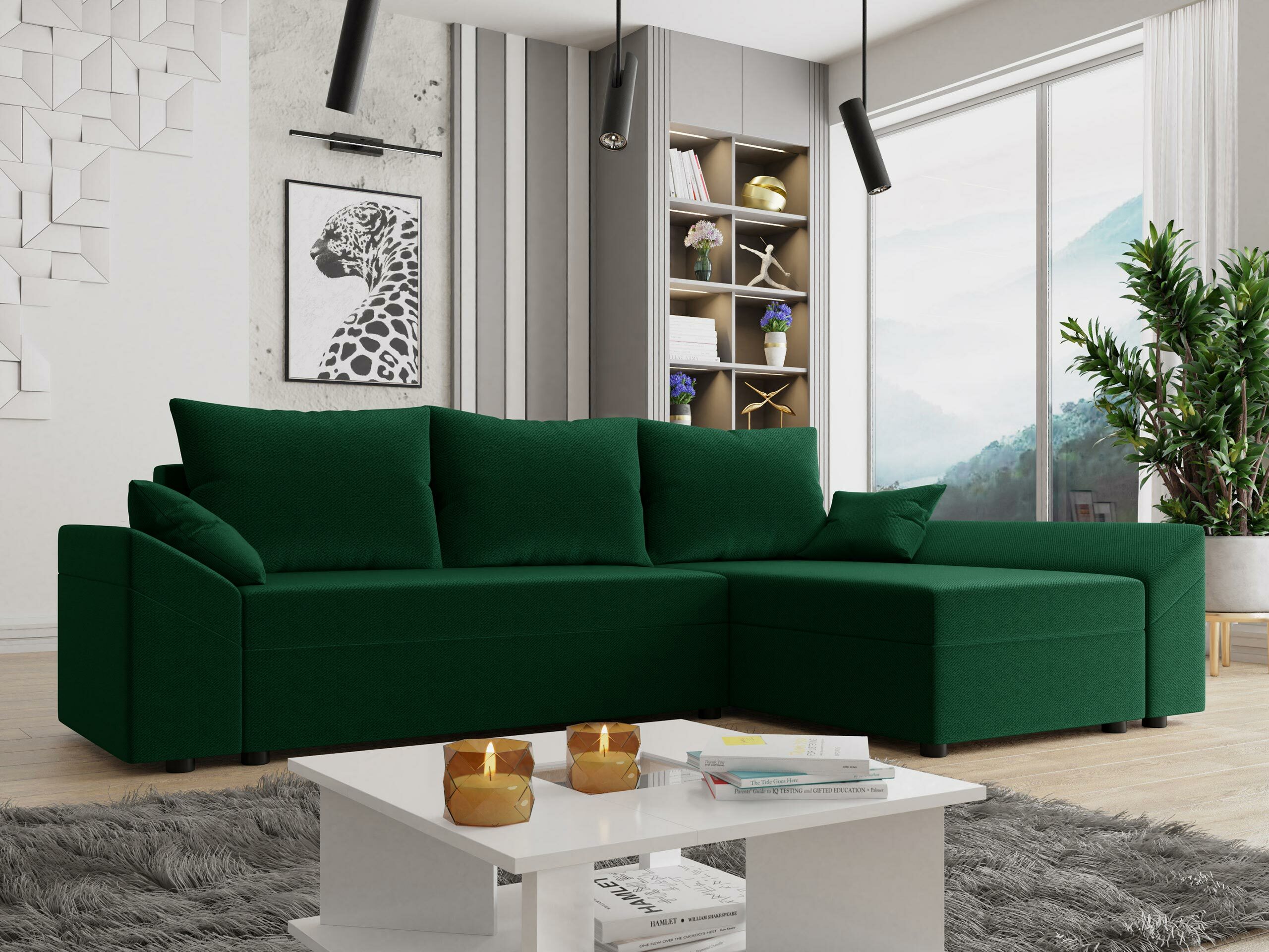 Ugaona sofa Memphis 130 (Kronos 19)