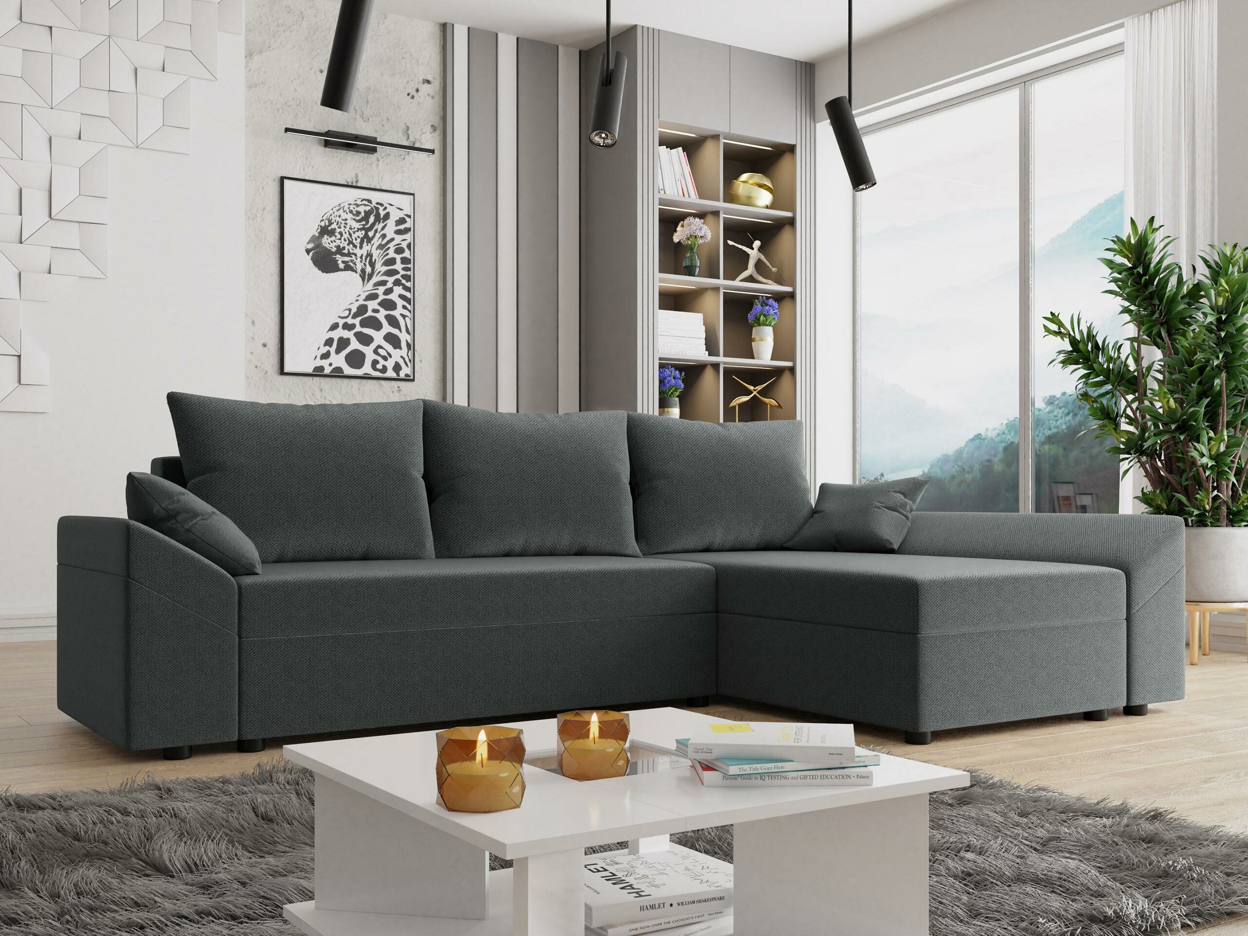Ugaona sofa Memphis 130 (Paros 06)