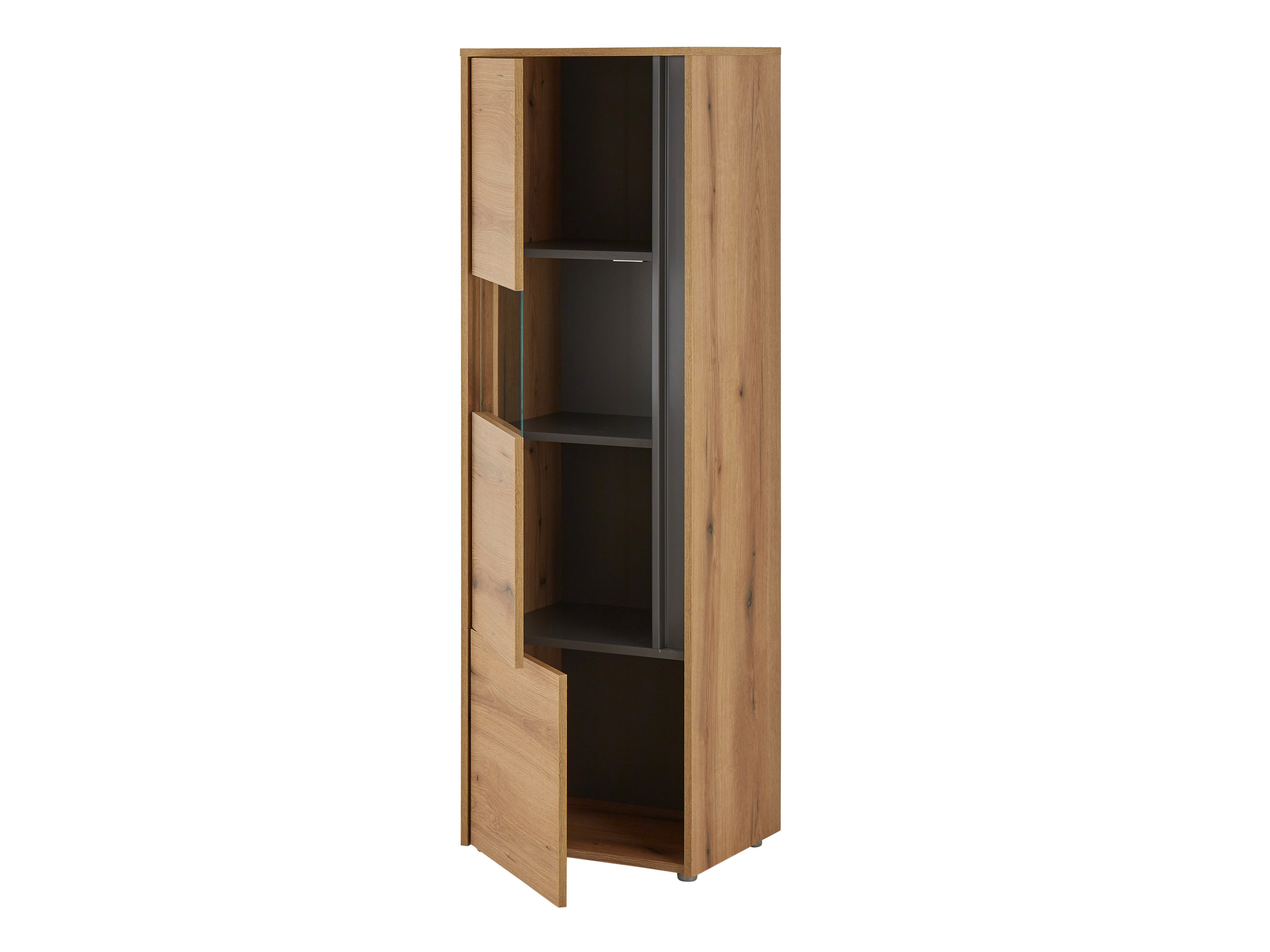 Set za dnevnu sobu Elbsori 122 (Hrast + Antracit)