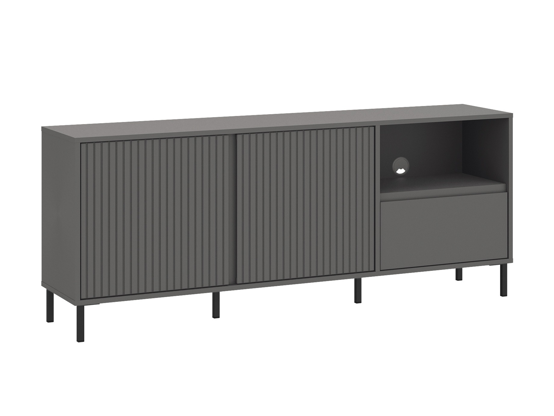 Set za dnevnu sobu Ruvrevi 106 (Antracit)