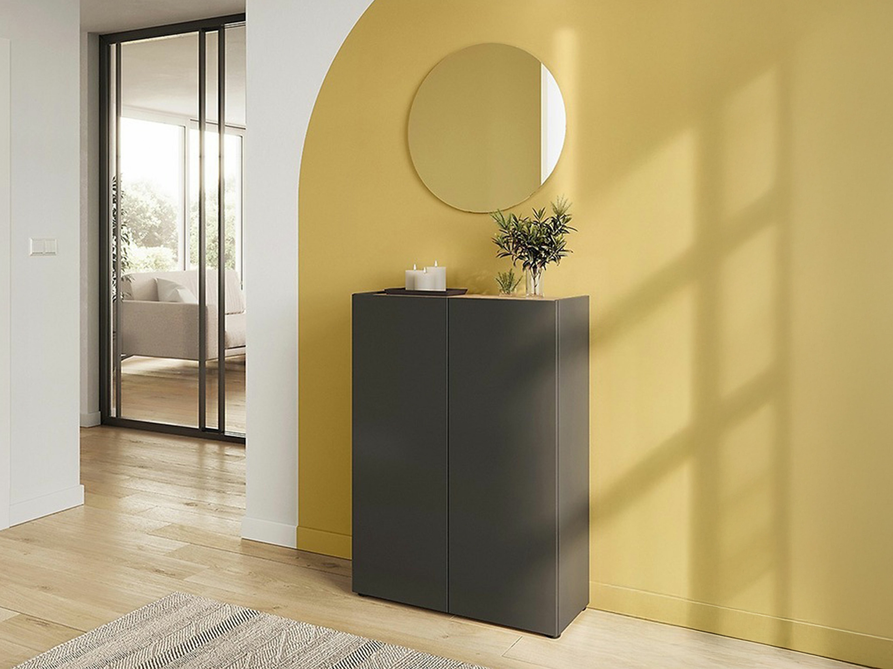 Set za hodnik Lircamu 105 (Graphite)