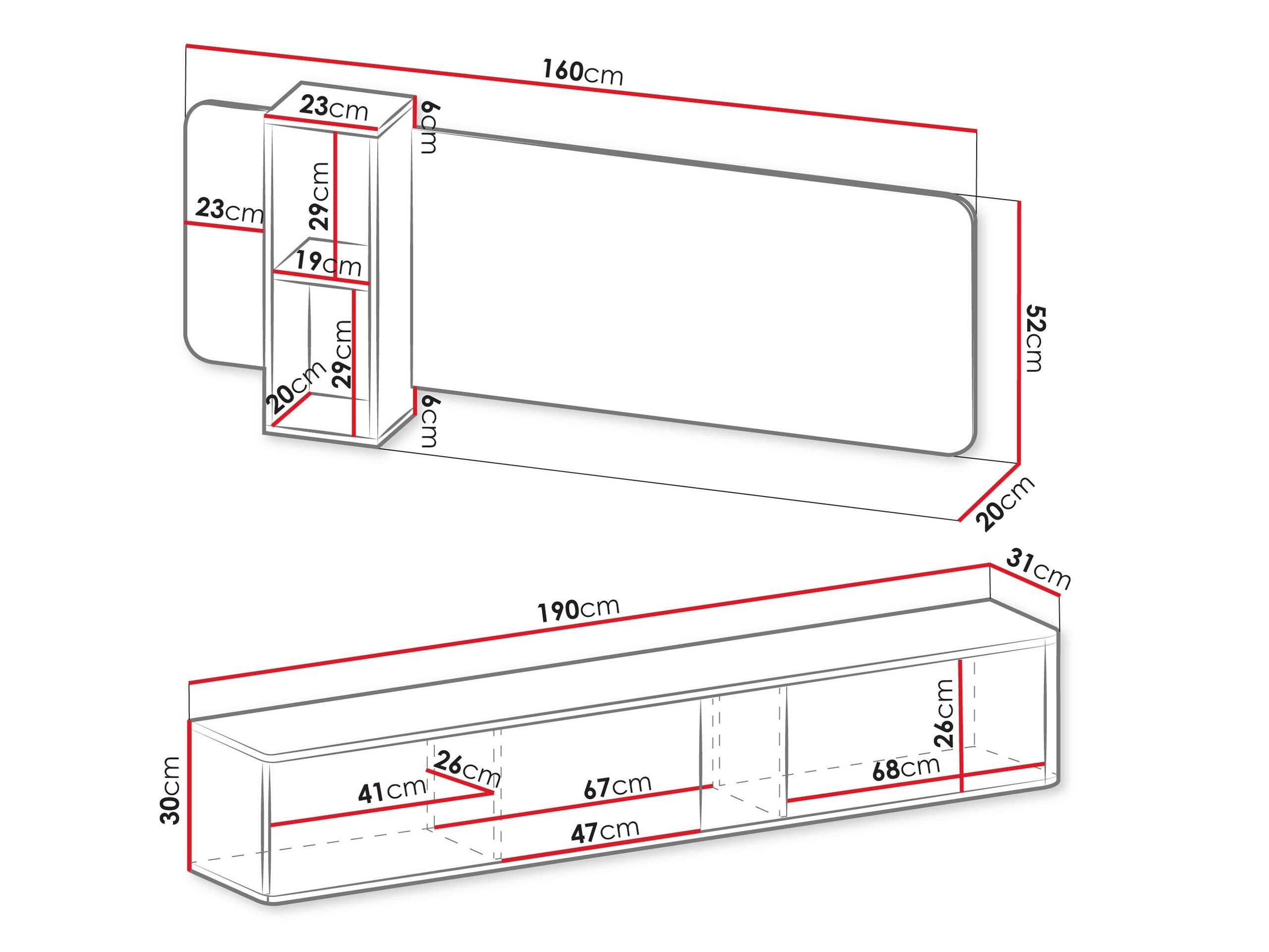 TV komoda Oratio III