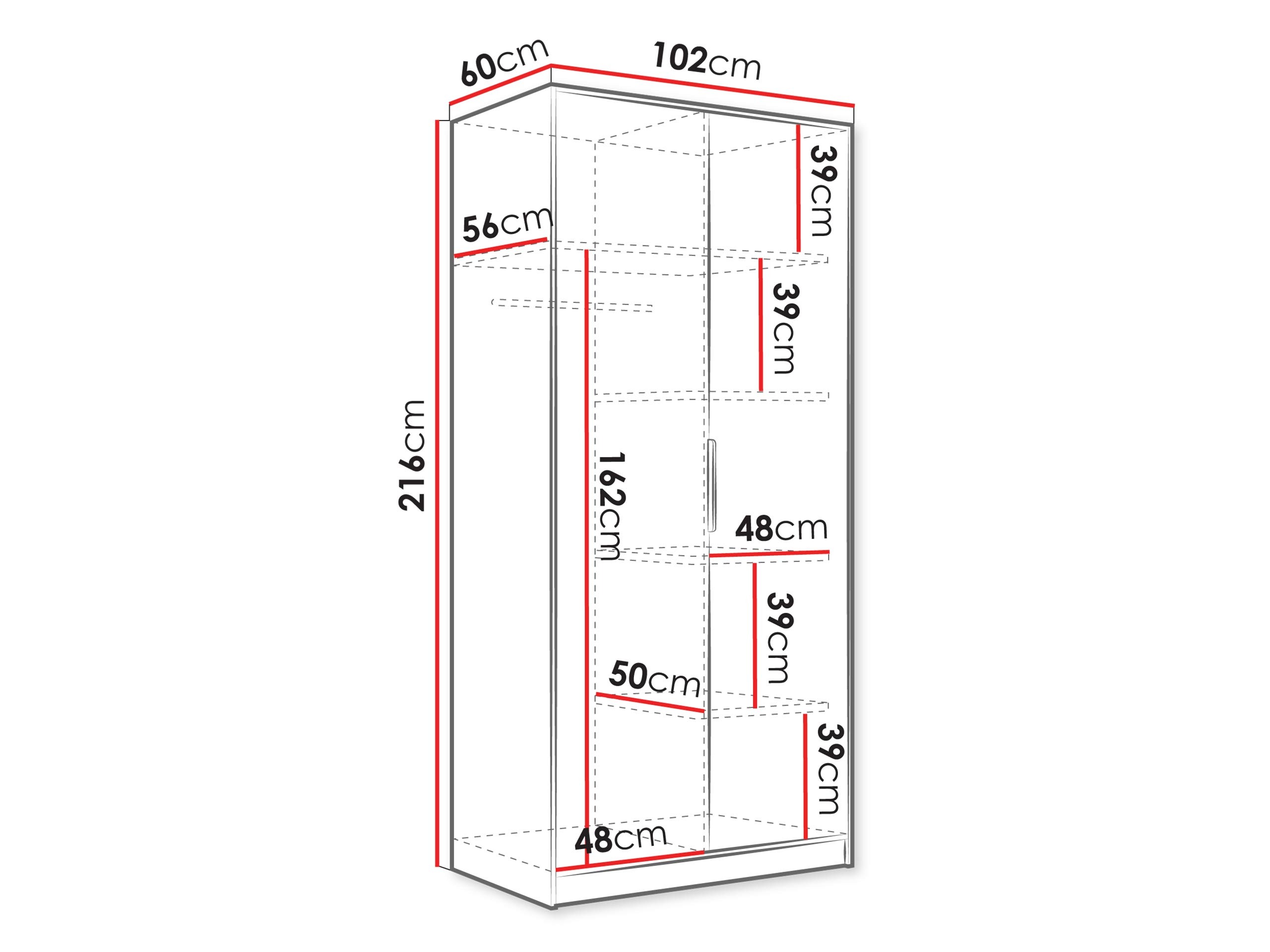 Ormar Comfivo Larmire 122 (Kašmir)