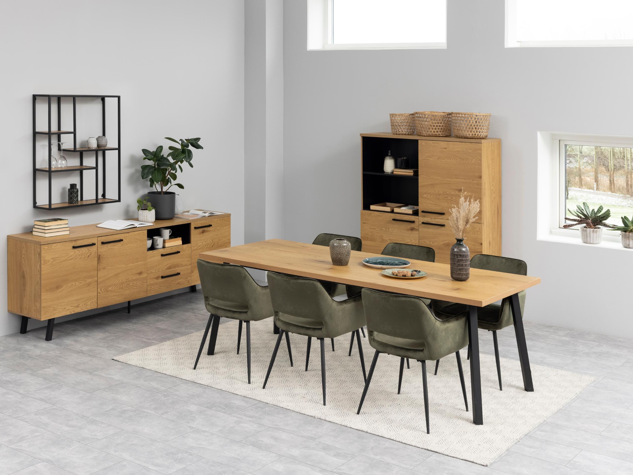 Stolica Norsica 322 (Tamno zelena)