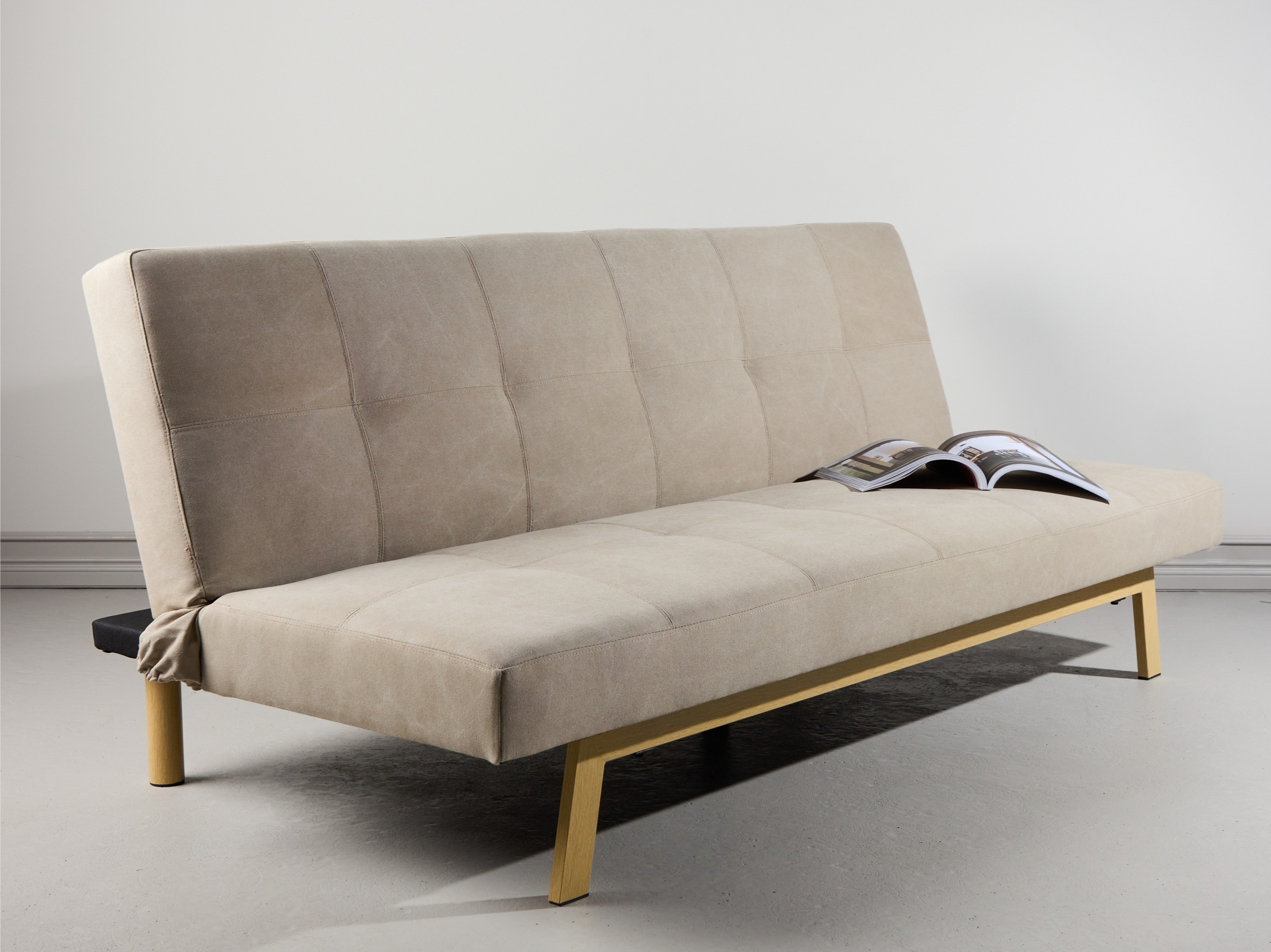 Sofa na razvlačenje Dallas 1710 (Bež + Hrast)