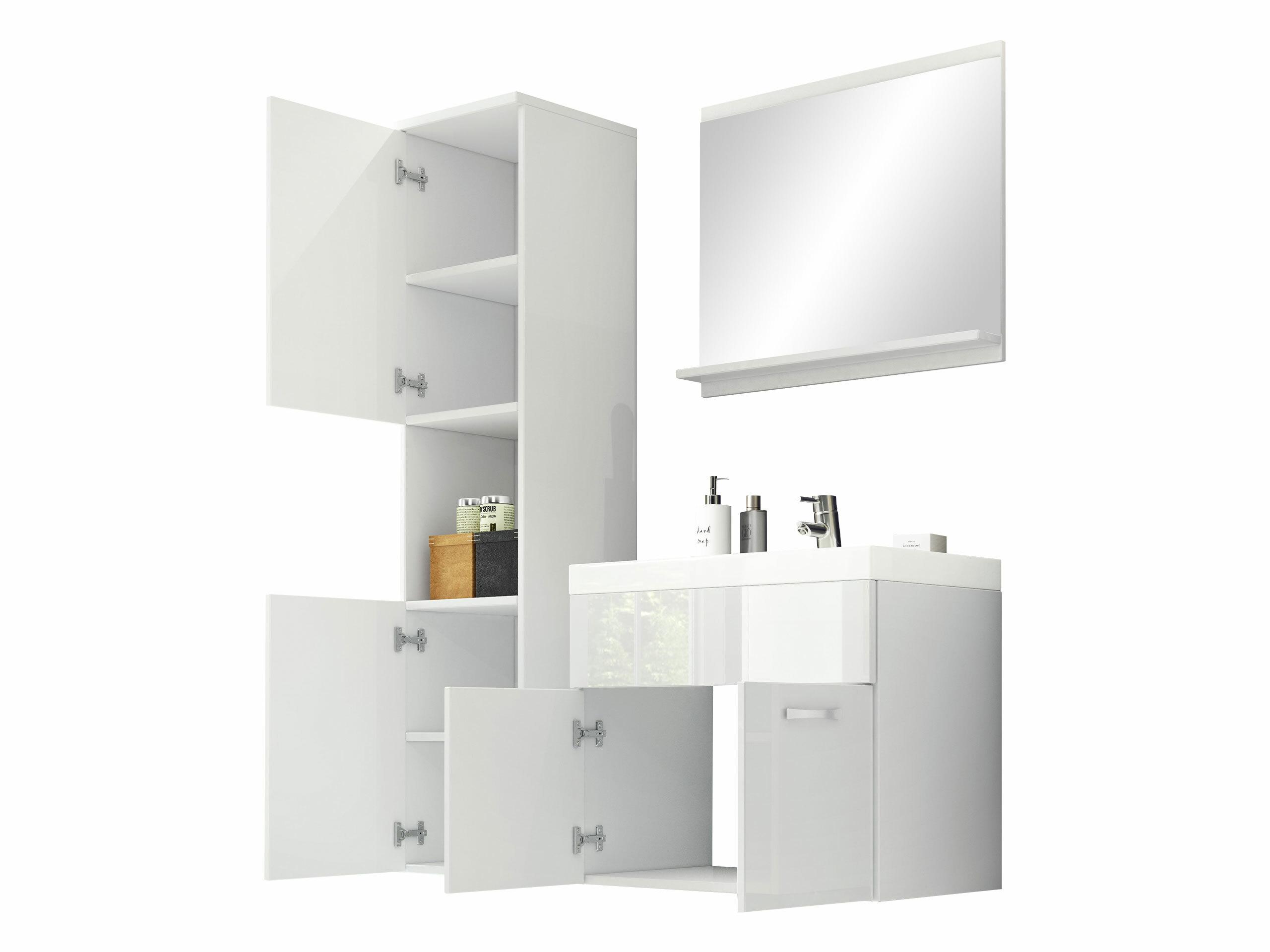 Set za kupatilo Sarasota 122 (Grafit)